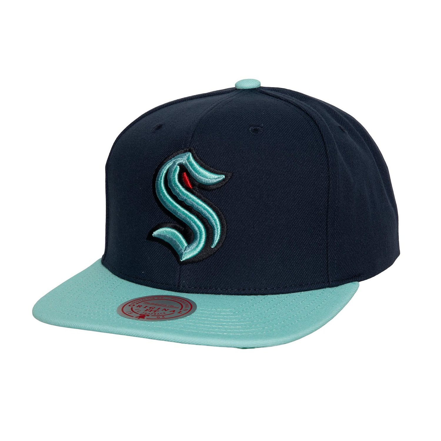 Mitchell  Ness Seattle Kraken Core Team Ground 20 Snapback Hat