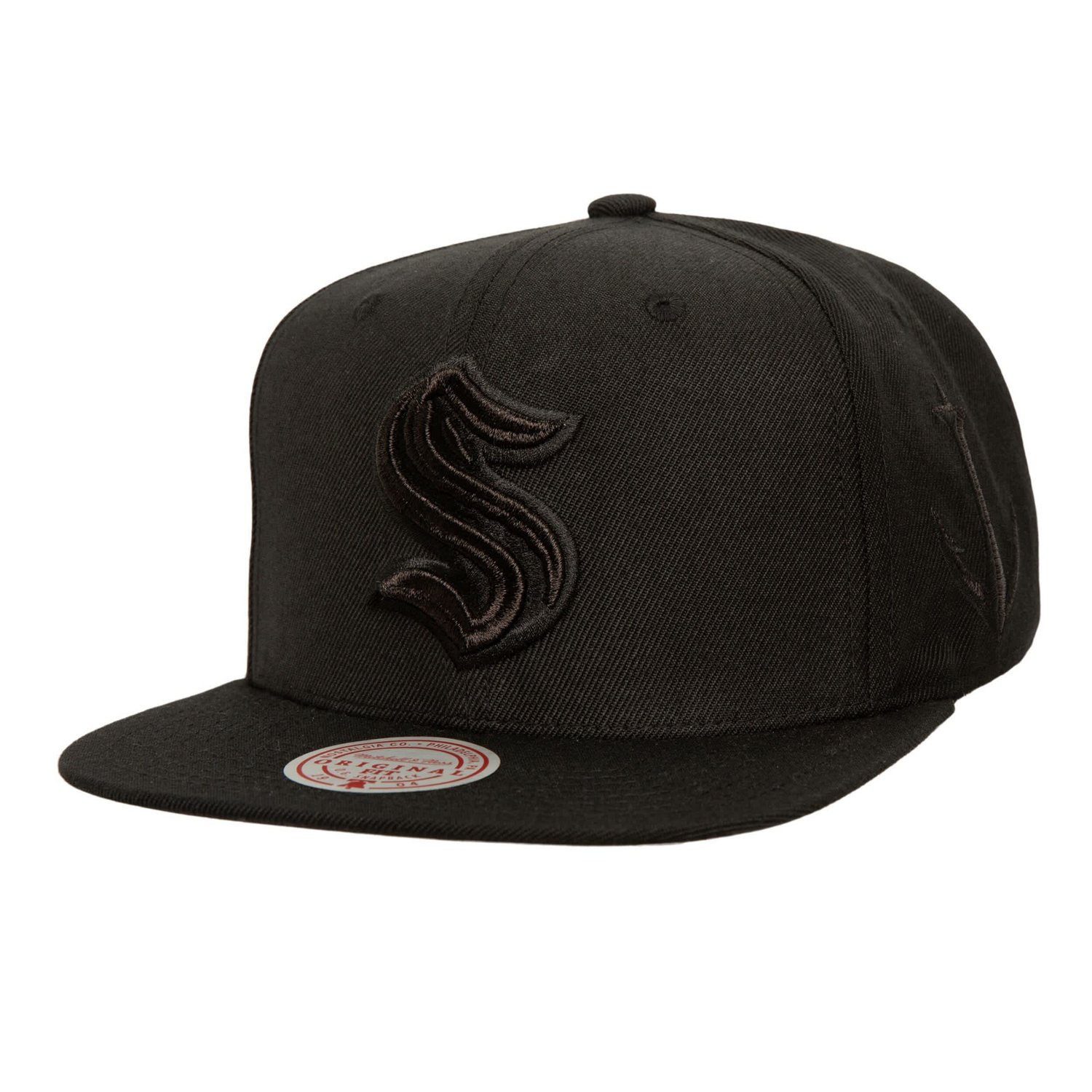 Mitchell  Ness Seattle Kraken Soul Strike Pearl Tonal Snapback Hat - view number 1