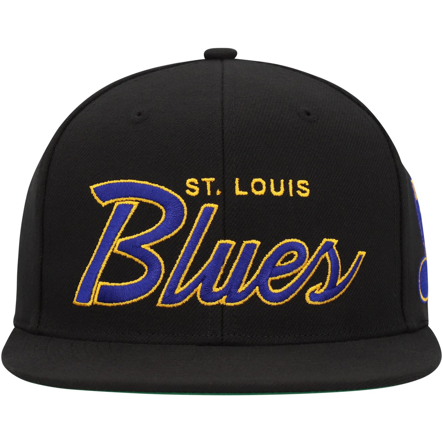 Mitchell  Ness St Louis Blues Core Team Script 20 Snapback Hat                                                                   - view number 2