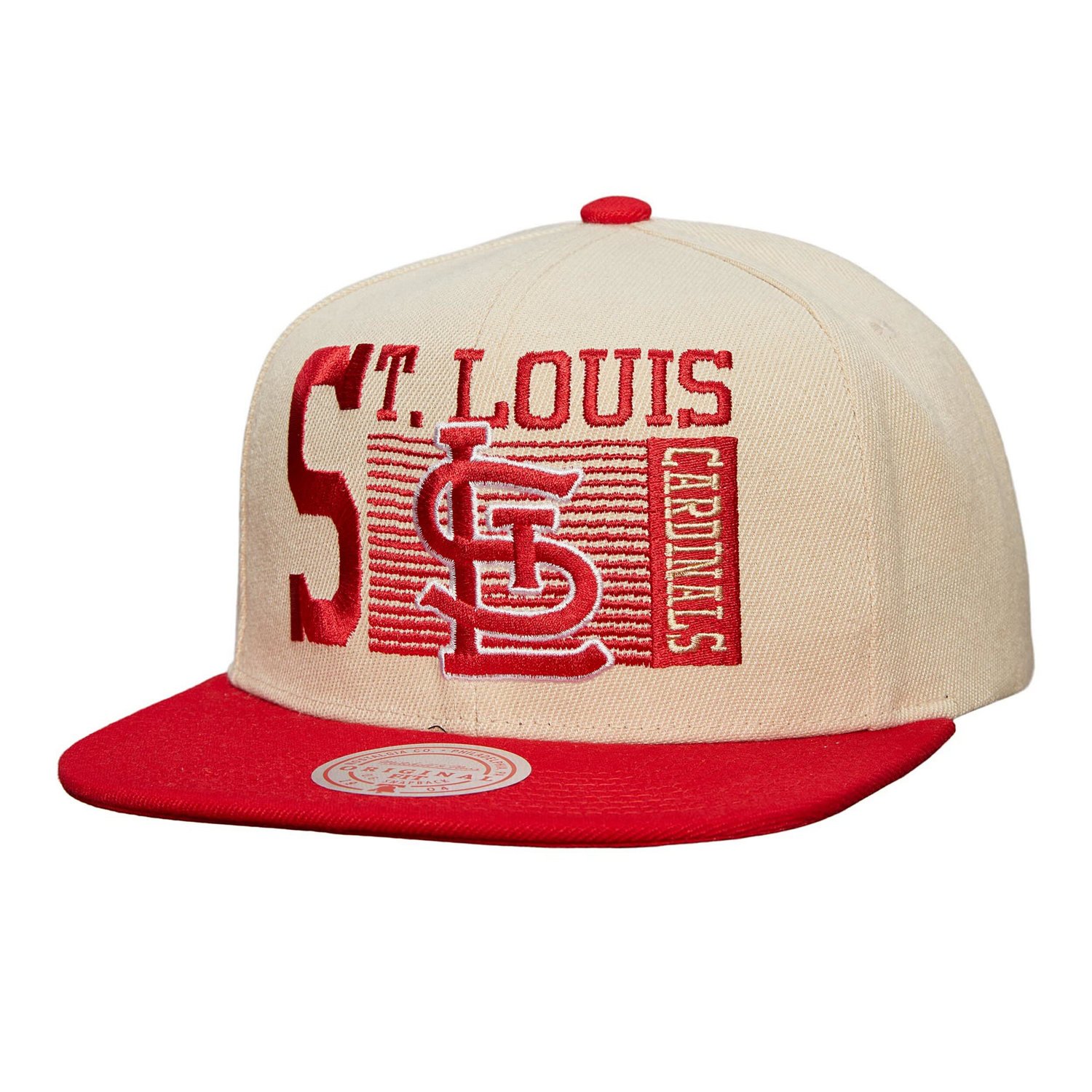 Mitchell  Ness St Louis Cardinals Cooperstown Collection Speed Zone Snapback Hat