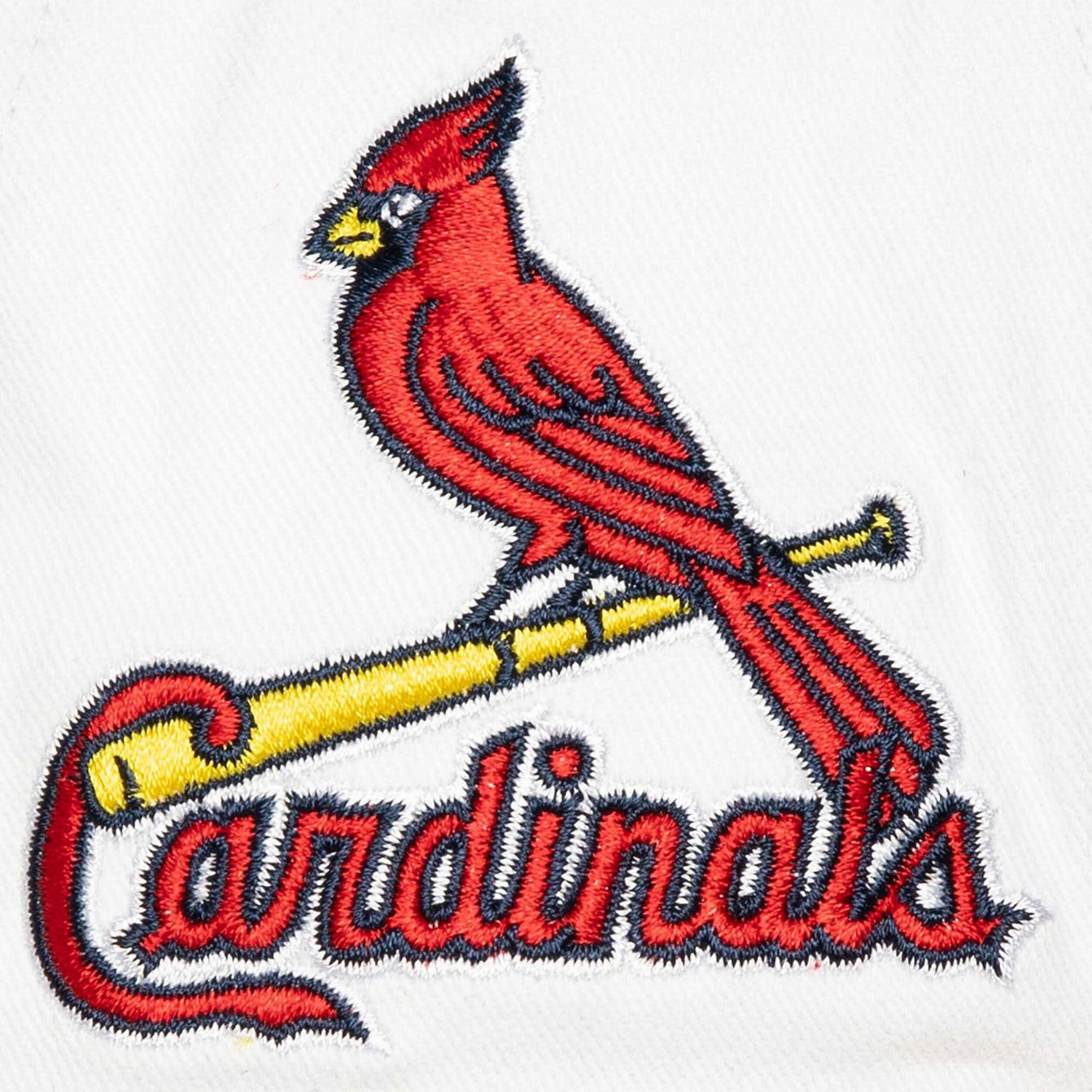 Mitchell  Ness St Louis Cardinals Cooperstown Collection Tail Sweep Pro Snapback Hat