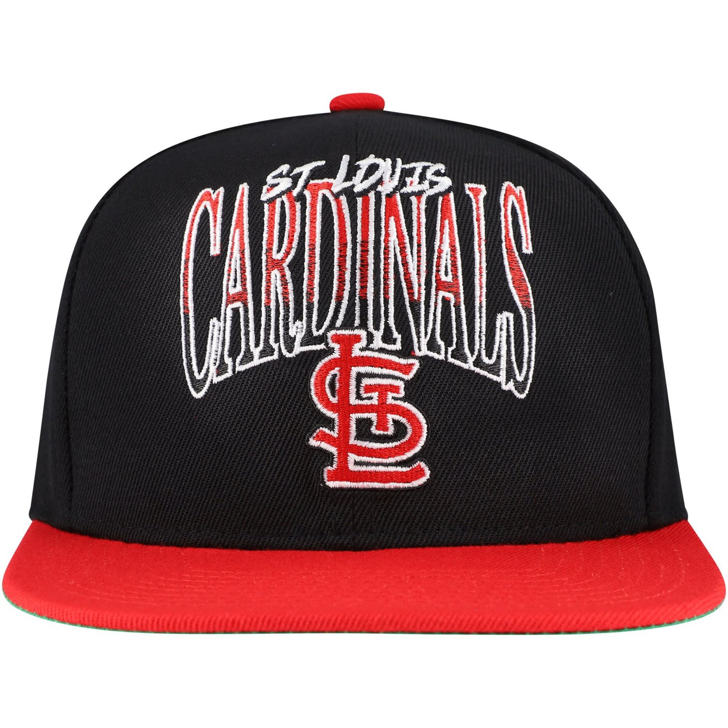 Mitchell  Ness St Louis Cardinals Rise Up Snapback Hat