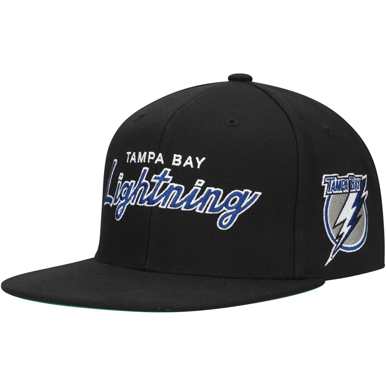 Mitchell  Ness Tampa Bay Lightning Core Team Script 20 Snapback Hat