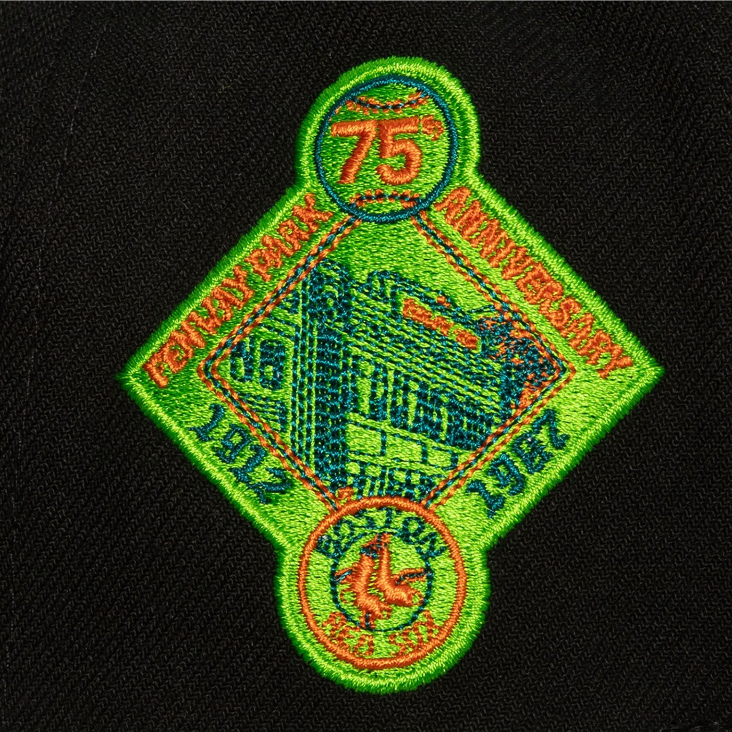 Mitchell  Ness Teal Boston Red Sox Citrus Cooler Snapback Hat