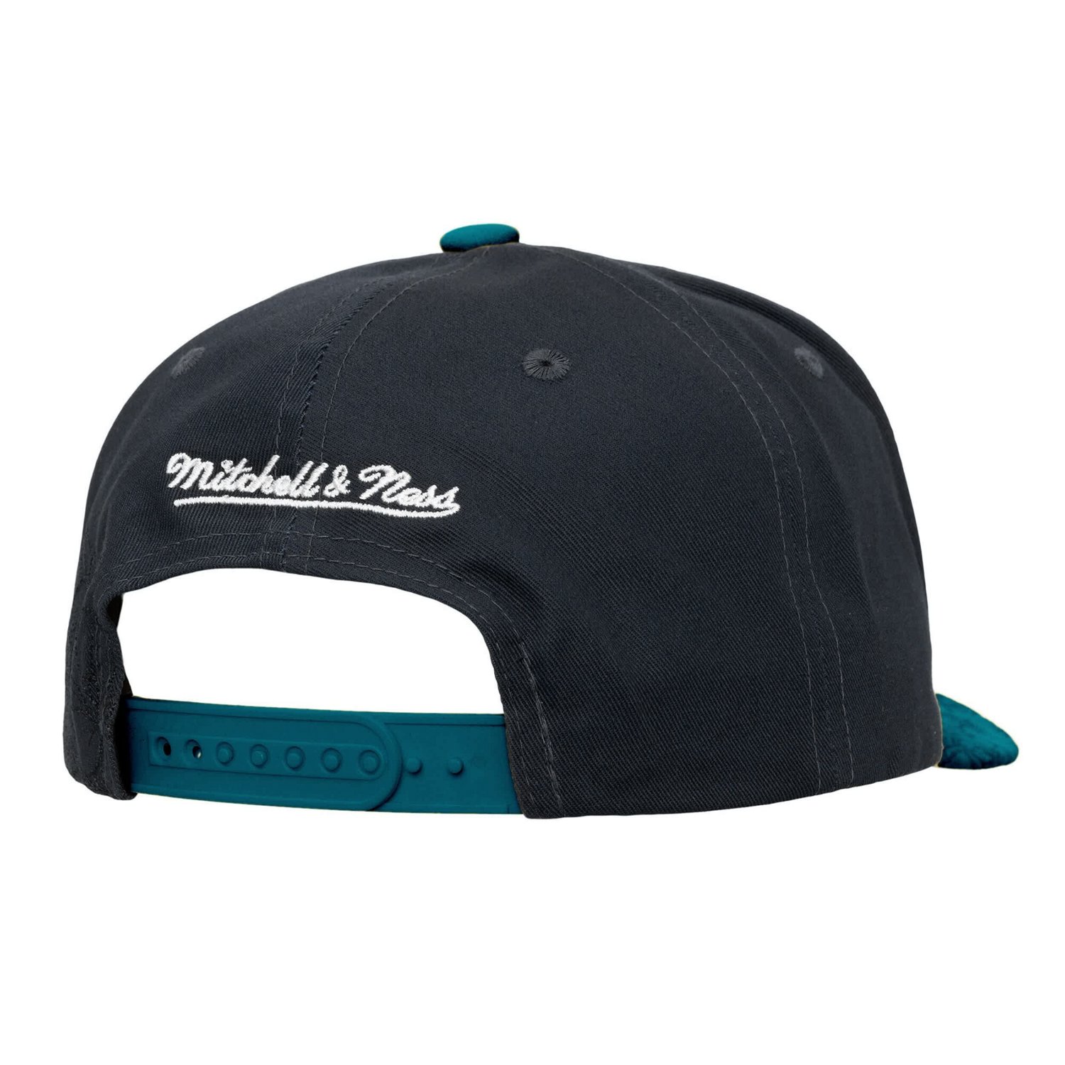Mitchell  Ness Teal San Jose Sharks May Flowers Pro Crown Adjustable Hat - view number 2