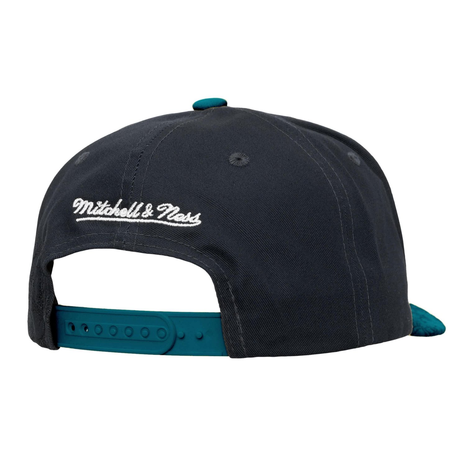 Mitchell  Ness Teal San Jose Sharks May Flowers Pro Crown Adjustable Hat - view number 3