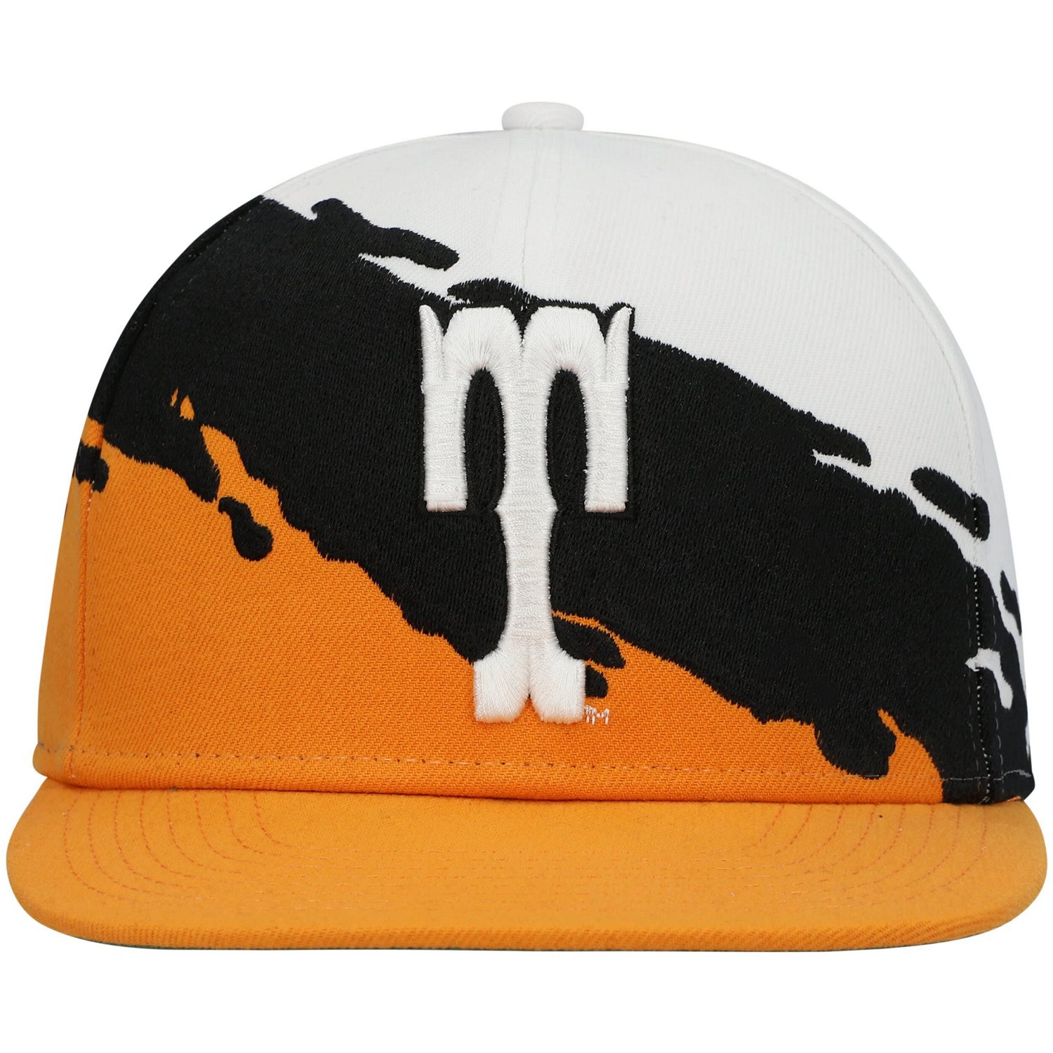 Mitchell  Ness Tennessee /White Tennessee Volunteers Paintbrush Snapback Hat