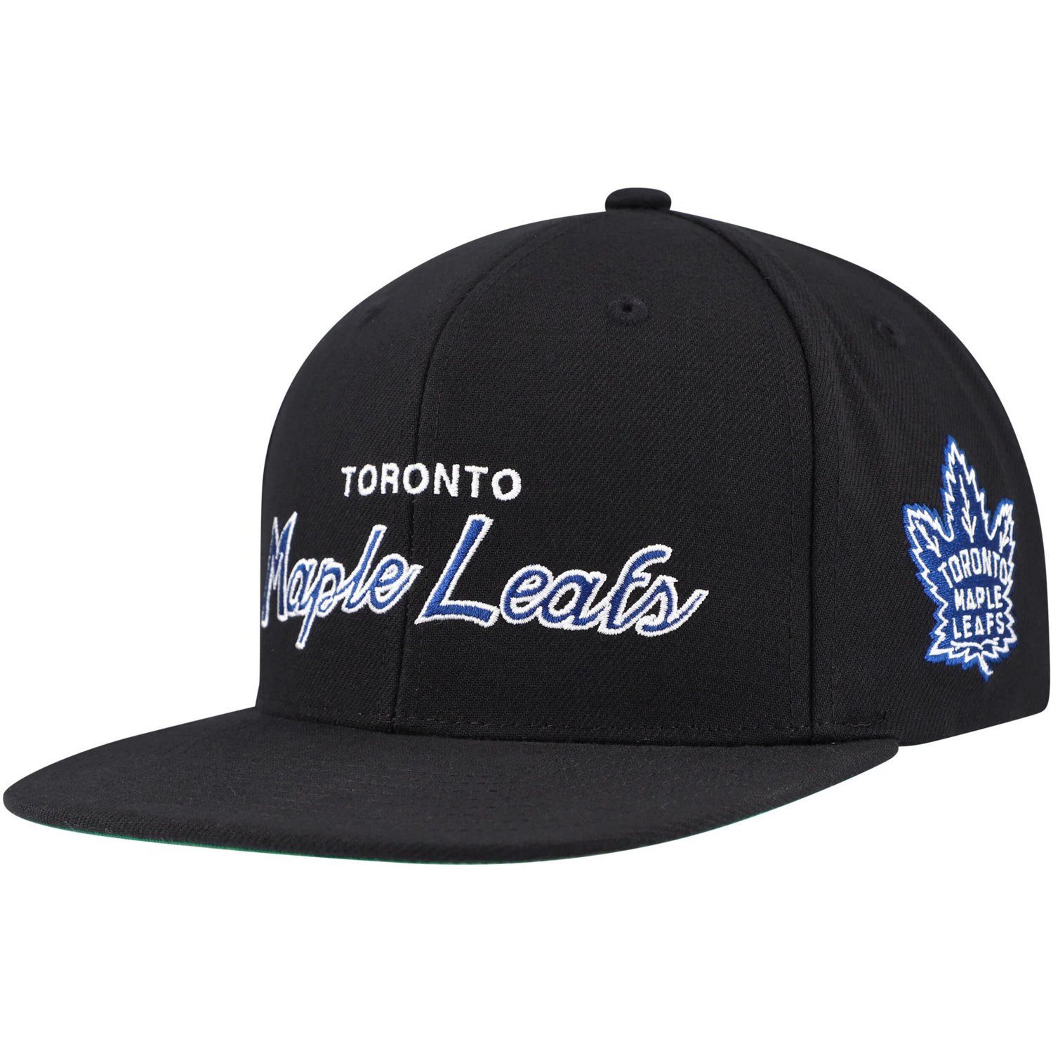 Mitchell  Ness Toronto Maple Leafs Core Team Script 20 Snapback Hat
