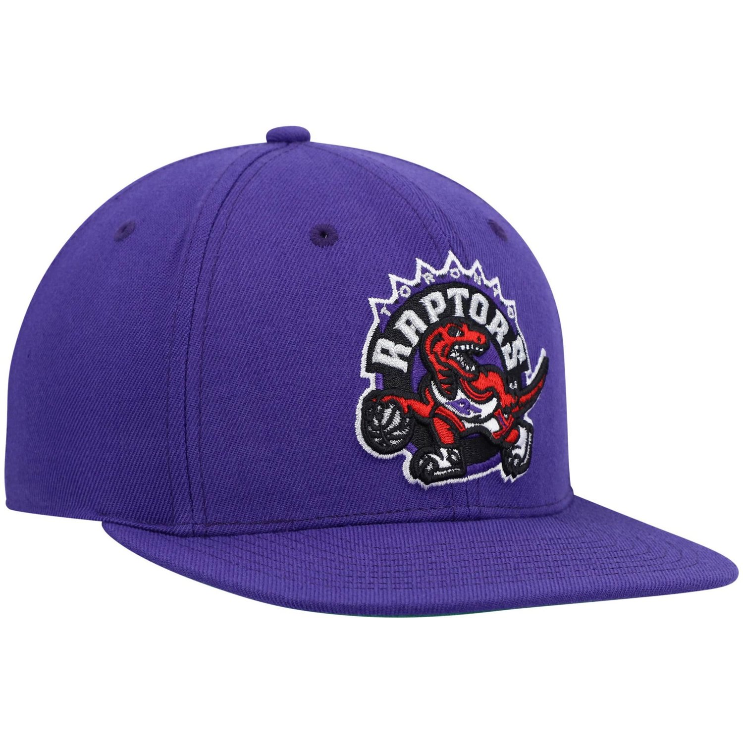 Mitchell  Ness Toronto Raptors Hardwood Classics Team Ground 20 Snapback Hat                                                     - view number 3