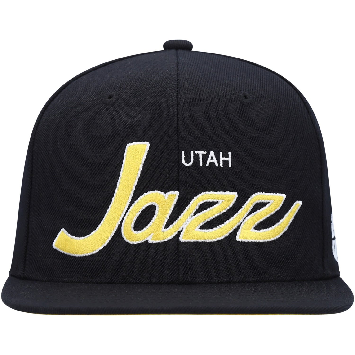 Mitchell  Ness Utah Jazz Hardwood Classics Script 20 Snapback Hat                                                                - view number 2