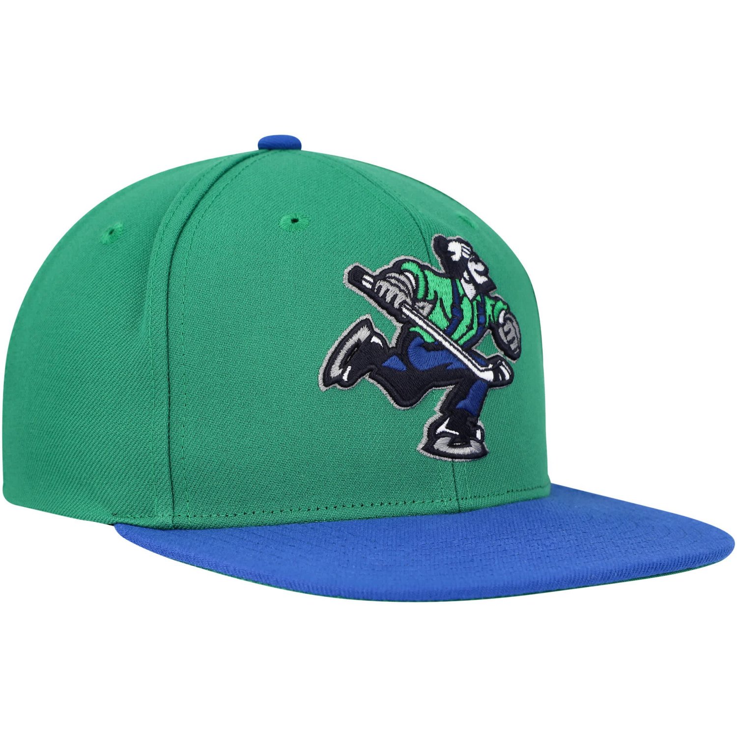 Mitchell  Ness Vancouver Canucks Core Team Ground 20 Snapback Hat                                                                - view number 3