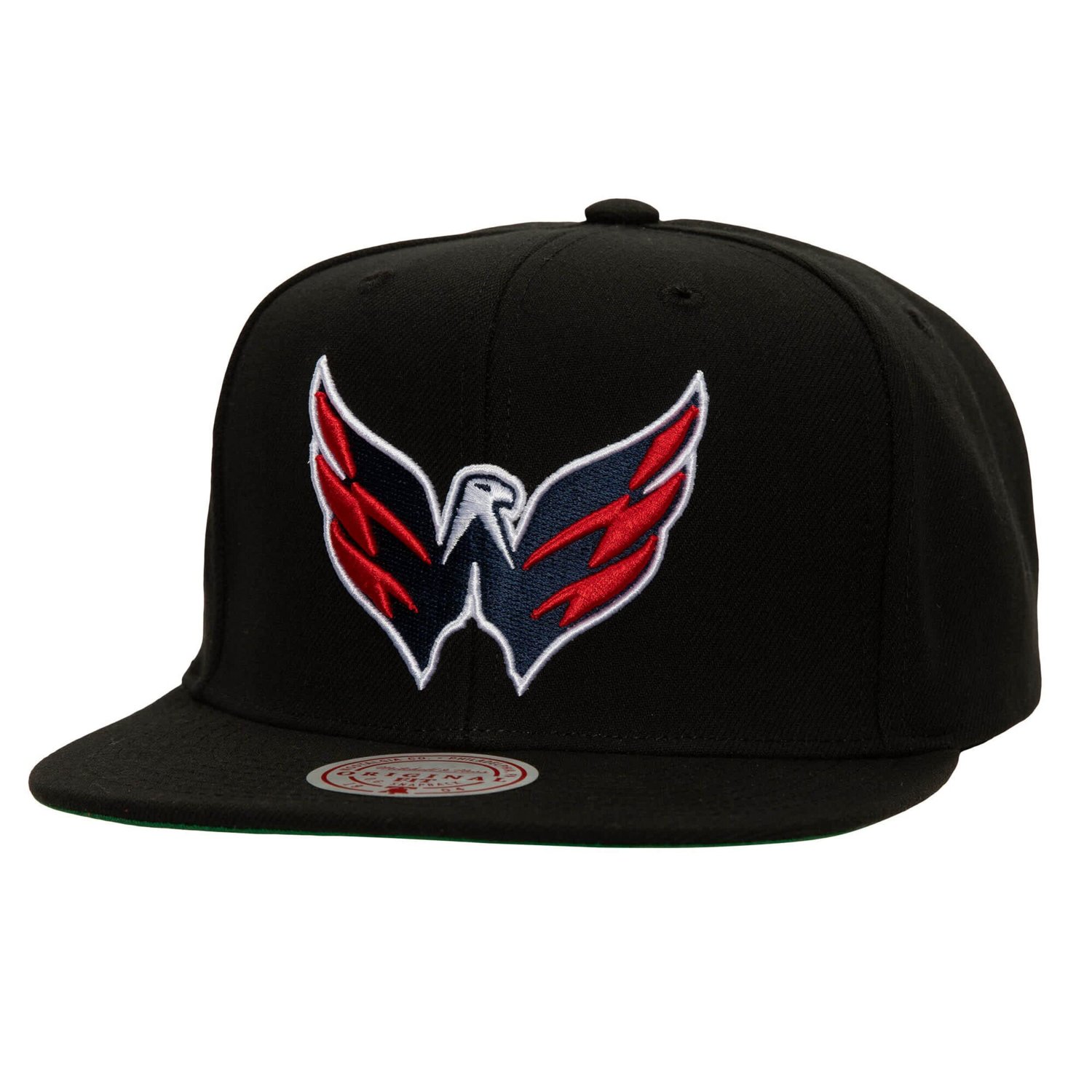 Mitchell  Ness Washington Capitals Core Top Spot Snapback Hat