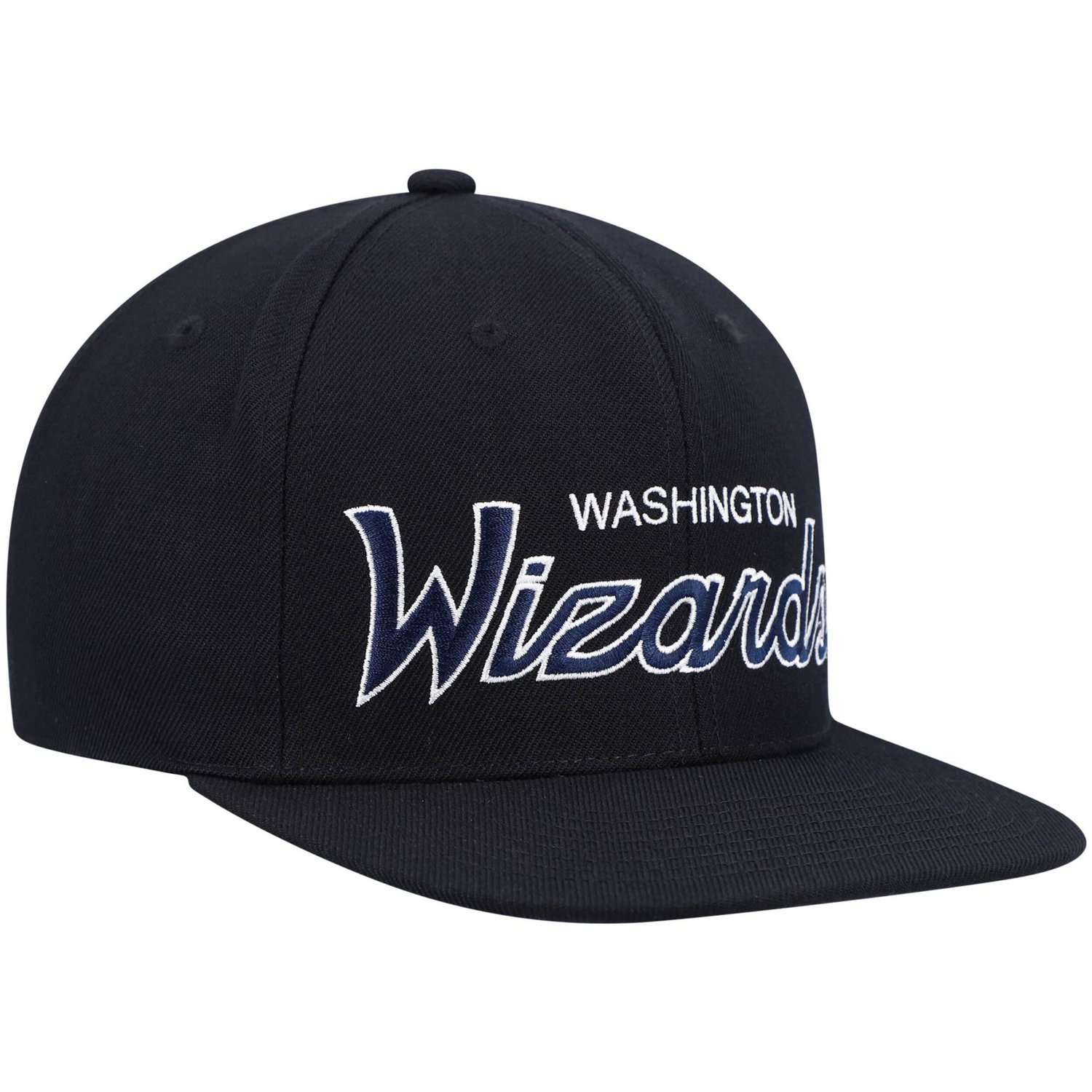 Mitchell  Ness Washington Wizards Hardwood Classics Script 20 Snapback Hat                                                       - view number 3