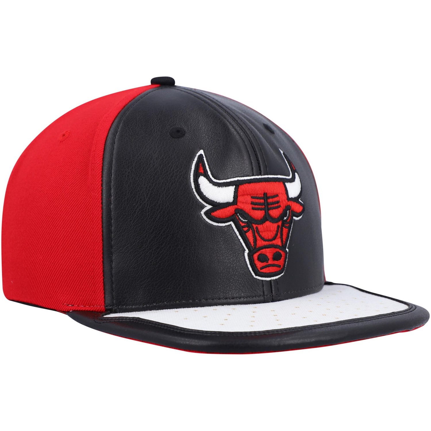 Mitchell  Ness White Chicago Bulls Day One Snapback Hat - view number 3