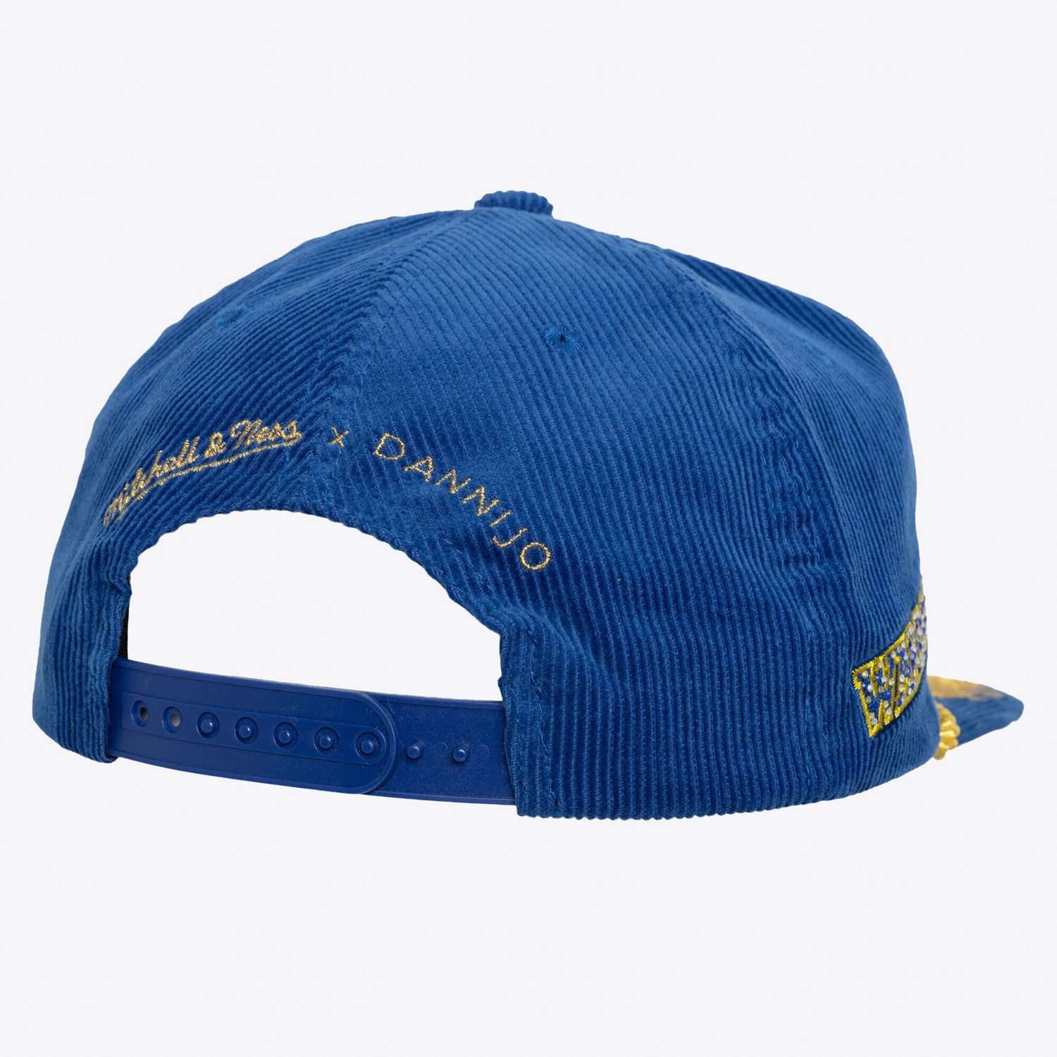 Mitchell  Ness x DANNIJO Golden State Warriors Deadstock Cord Snapback Hat                                                       - view number 2