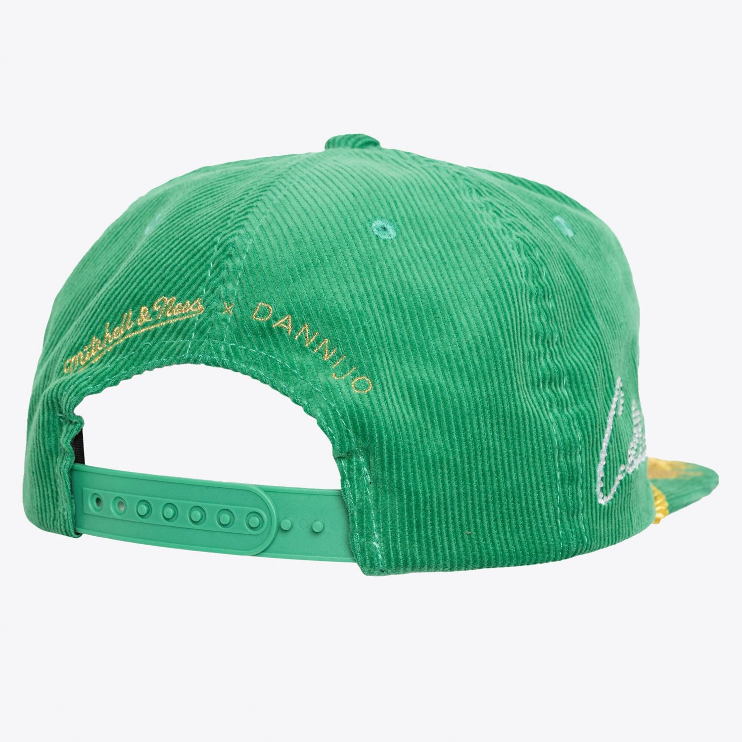 Mitchell  Ness x DANNIJO Kelly Boston Celtics Deadstock Cord Snapback Hat                                                        - view number 2
