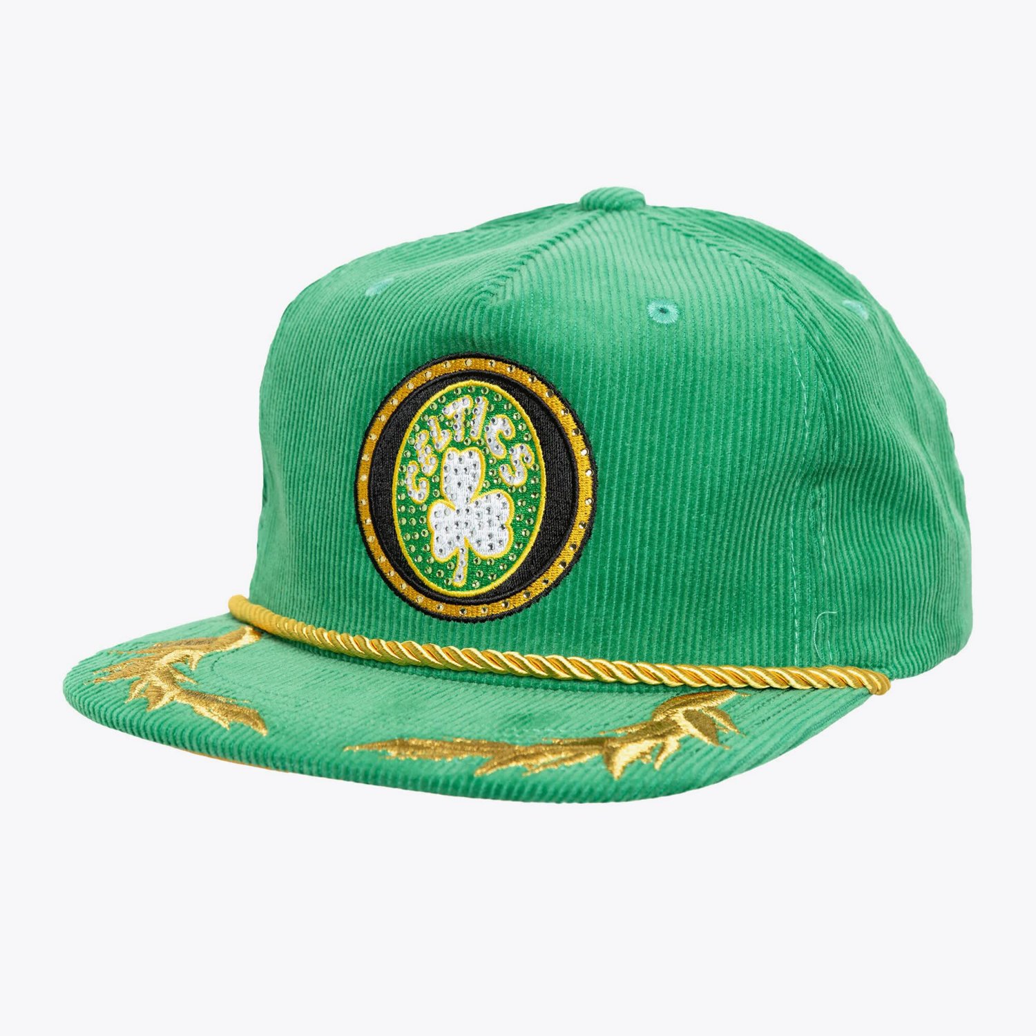 Mitchell  Ness x DANNIJO Kelly Boston Celtics Deadstock Cord Snapback Hat                                                        - view number 1
