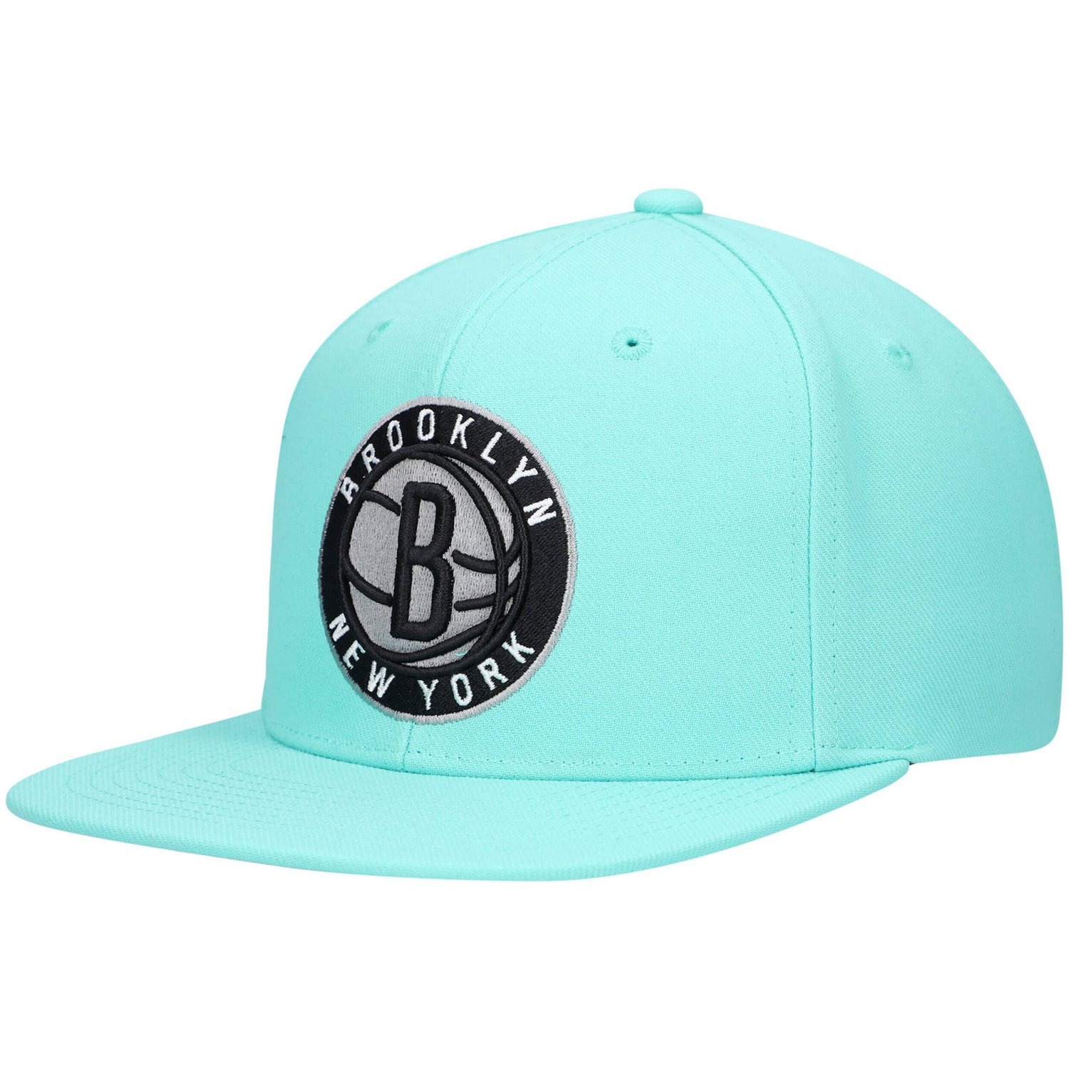 Mitchell  Ness x Lids Brooklyn Nets Blue Gift Box Snapback Hat - view number 3