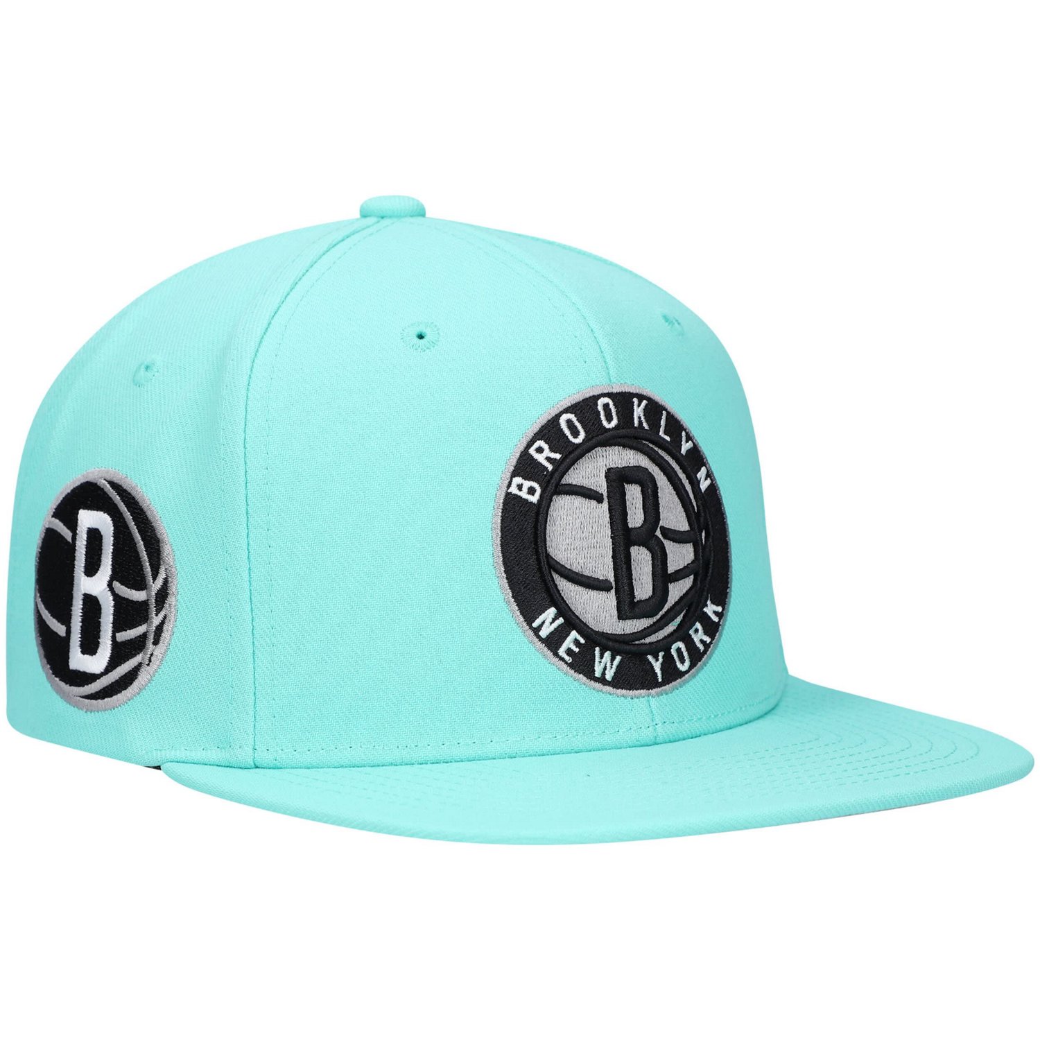 Mitchell  Ness x Lids Brooklyn Nets Blue Gift Box Snapback Hat