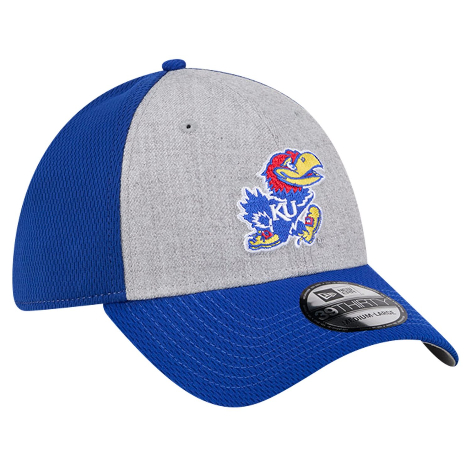 New Era / Kansas Jayhawks Two-Tone 39THIRTY Flex Hat - view number 3