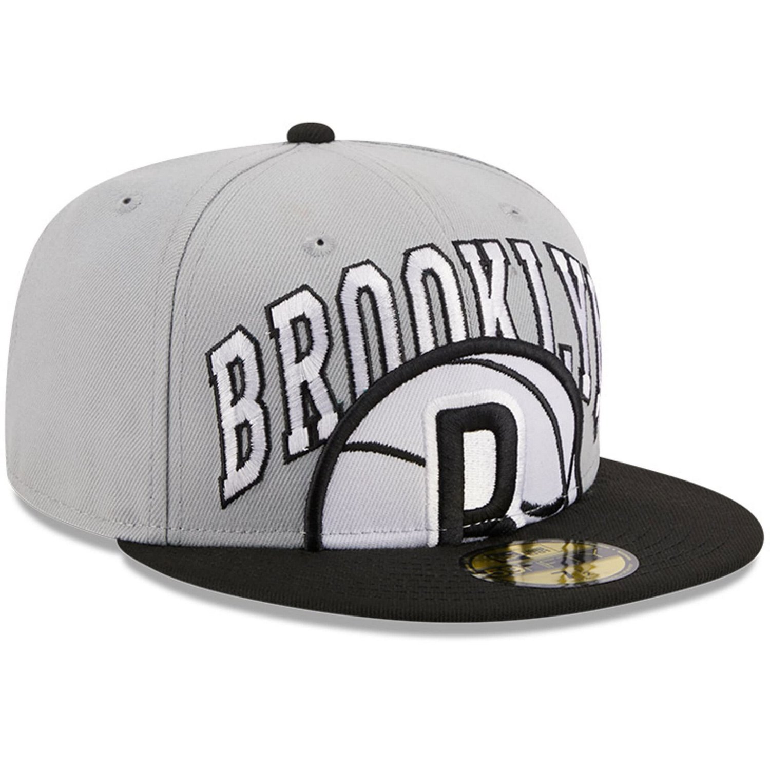 New Era / Brooklyn Nets Tip-Off Two-Tone 59FIFTY Fitted Hat - view number 3