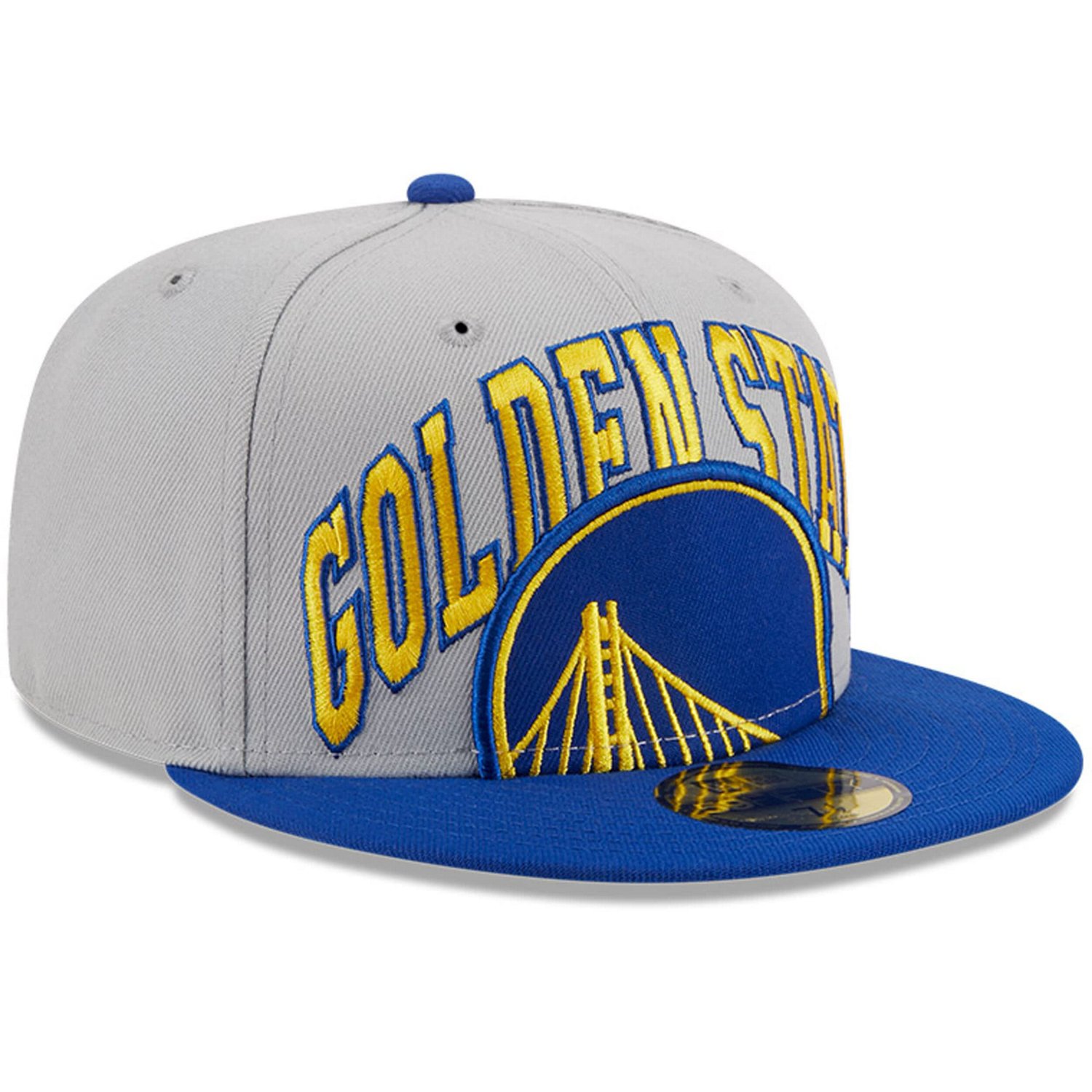 New Era / Golden State Warriors Tip-Off Two-Tone 59FIFTY Fitted Hat - view number 3