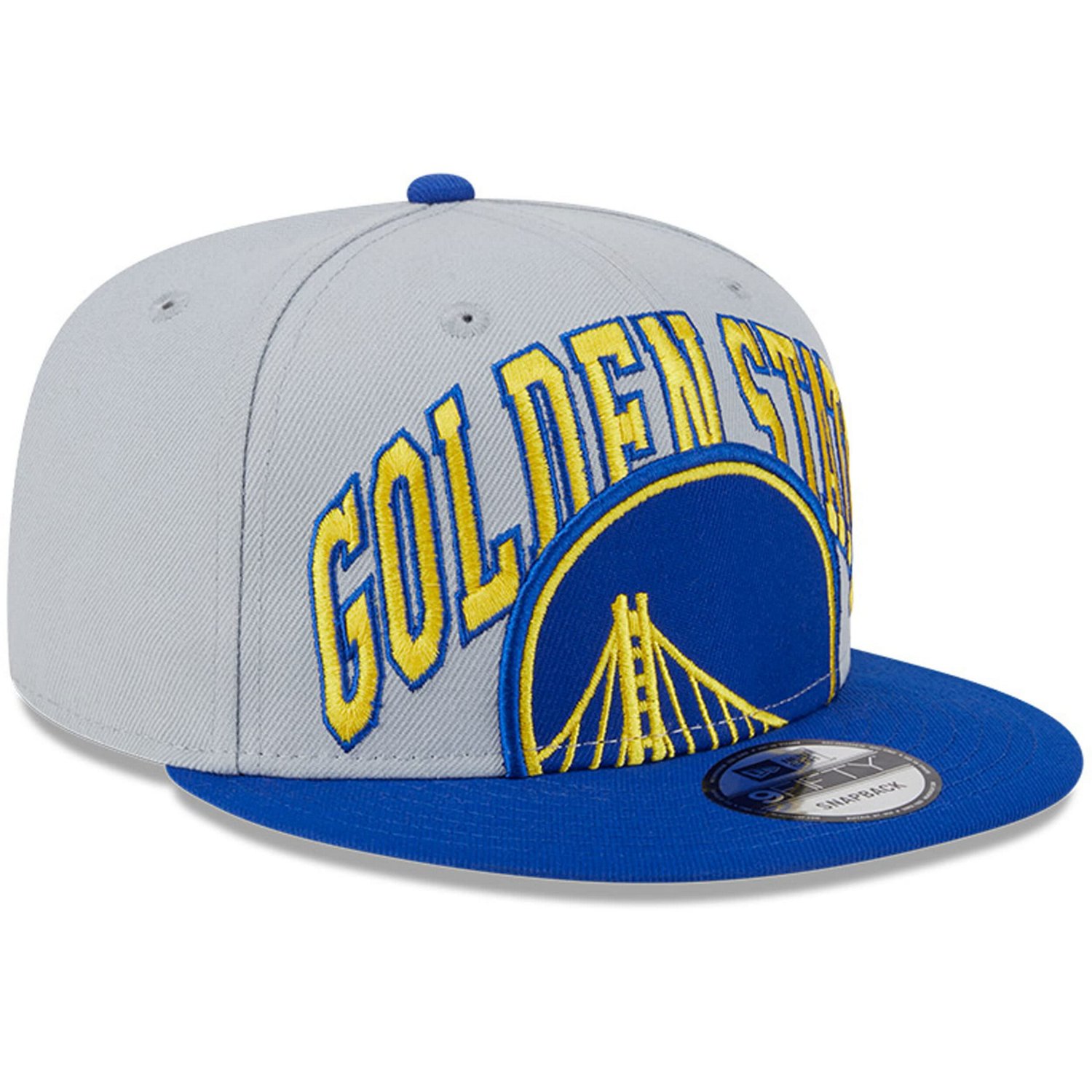 New Era / Golden State Warriors Tip-Off Two-Tone 9FIFTY Snapback Hat - view number 3