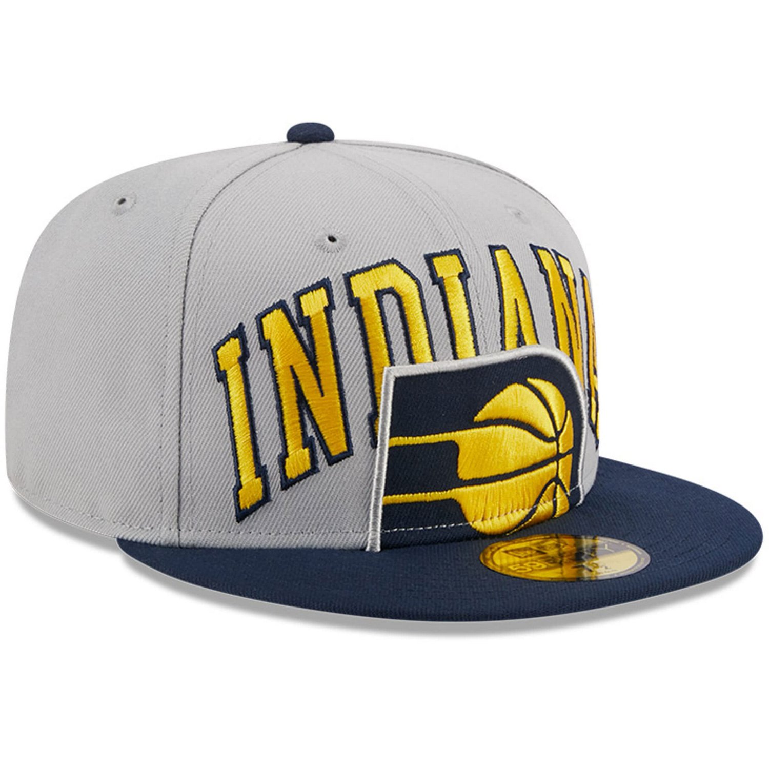 New Era / Indiana Pacers Tip-Off Two-Tone 59FIFTY Fitted Hat                                                                     - view number 3