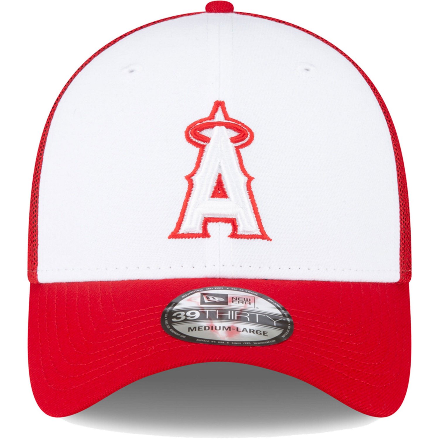 New Era / Los Angeles Angels 2023 On-Field Batting Practice 39THIRTY Flex Hat                                                    - view number 2
