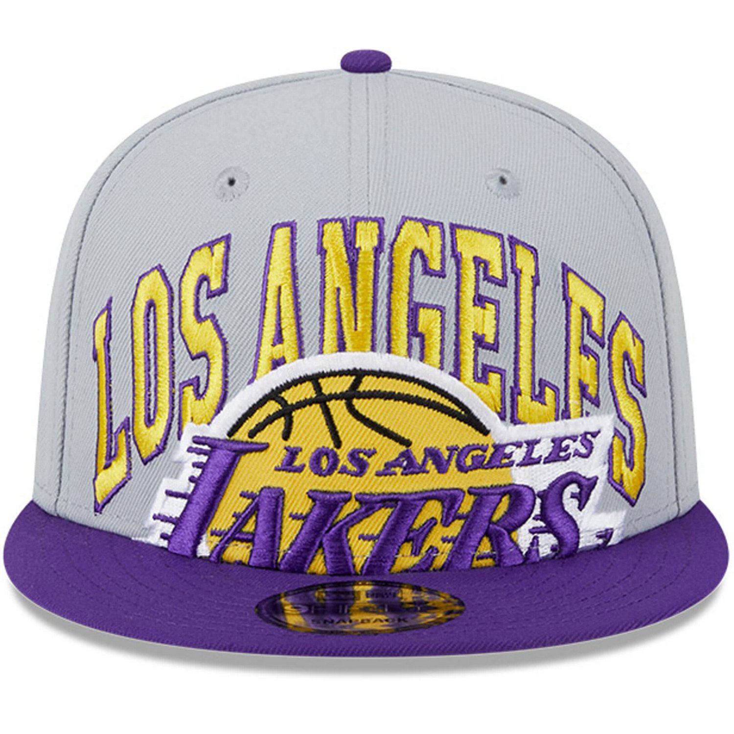 New Era / Los Angeles Lakers Tip-Off Two-Tone 9FIFTY Snapback Hat - view number 2
