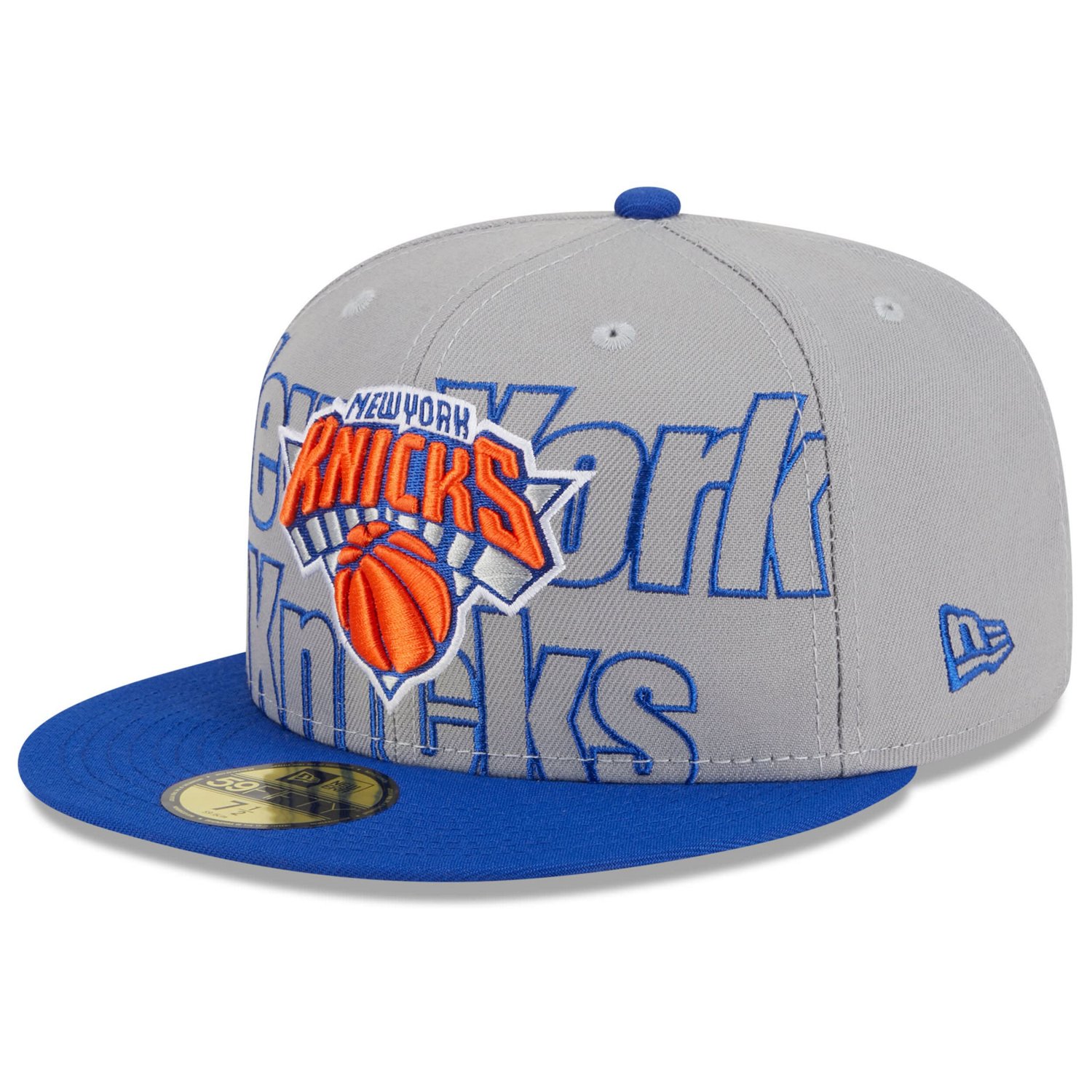 New Era / New York Knicks 2023 NBA Draft Two-Tone 59FIFTY Fitted Hat                                                             - view number 1