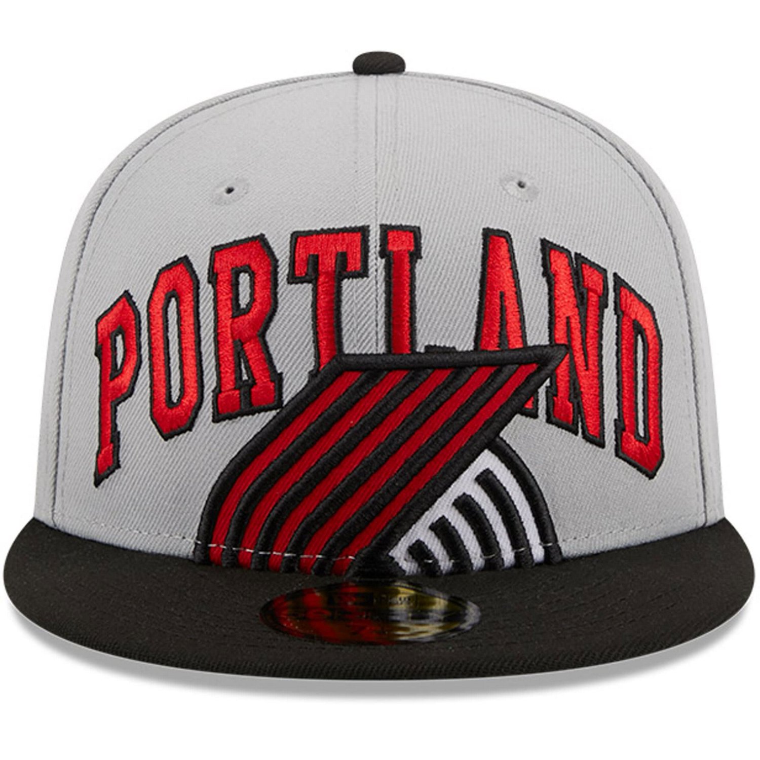 New Era / Portland Trail Blazers Tip-Off Two-Tone 59FIFTY Fitted Hat - view number 2