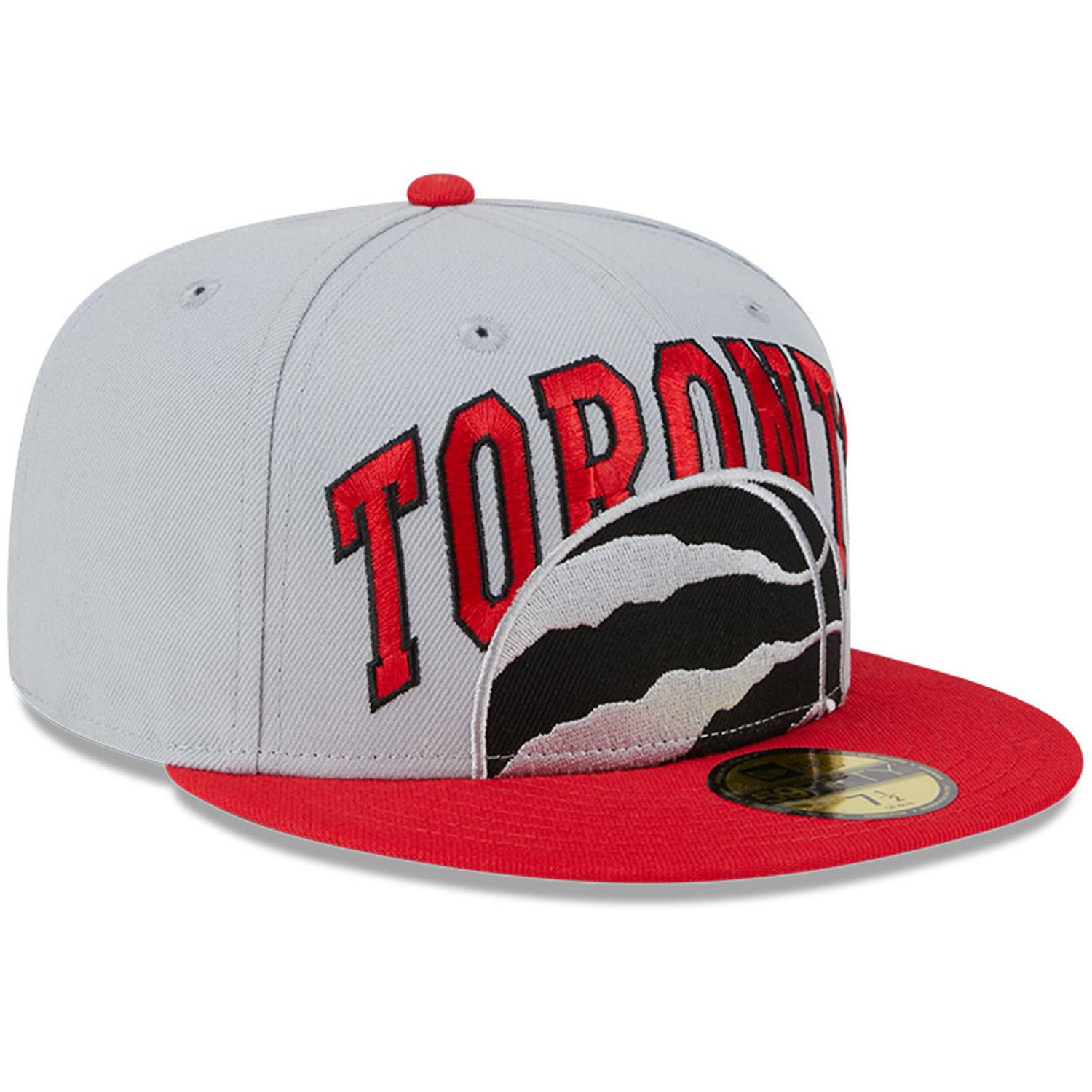 New Era / Toronto Raptors Tip-Off Two-Tone 59FIFTY Fitted Hat - view number 3