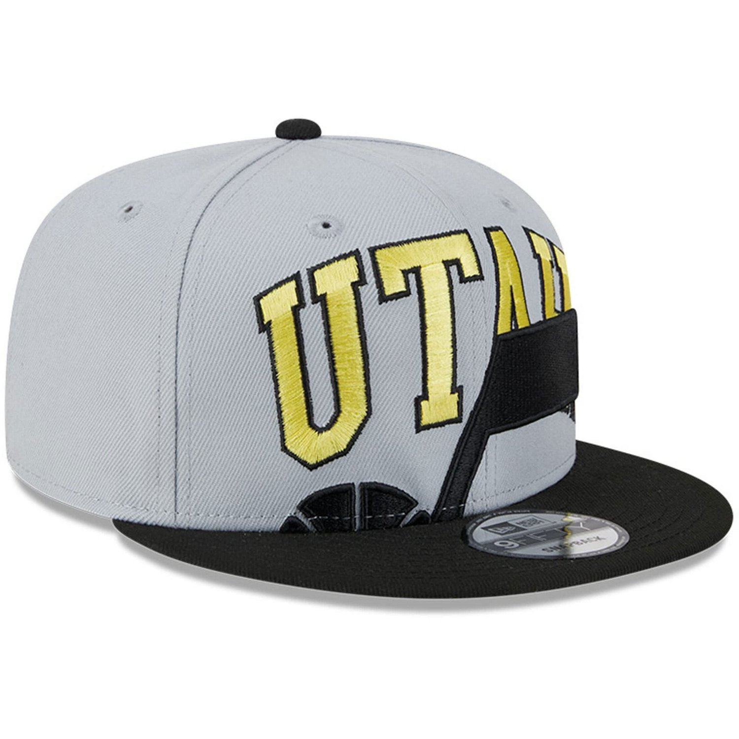 New Era / Utah Jazz Tip-Off Two-Tone 9FIFTY Snapback Hat - view number 3