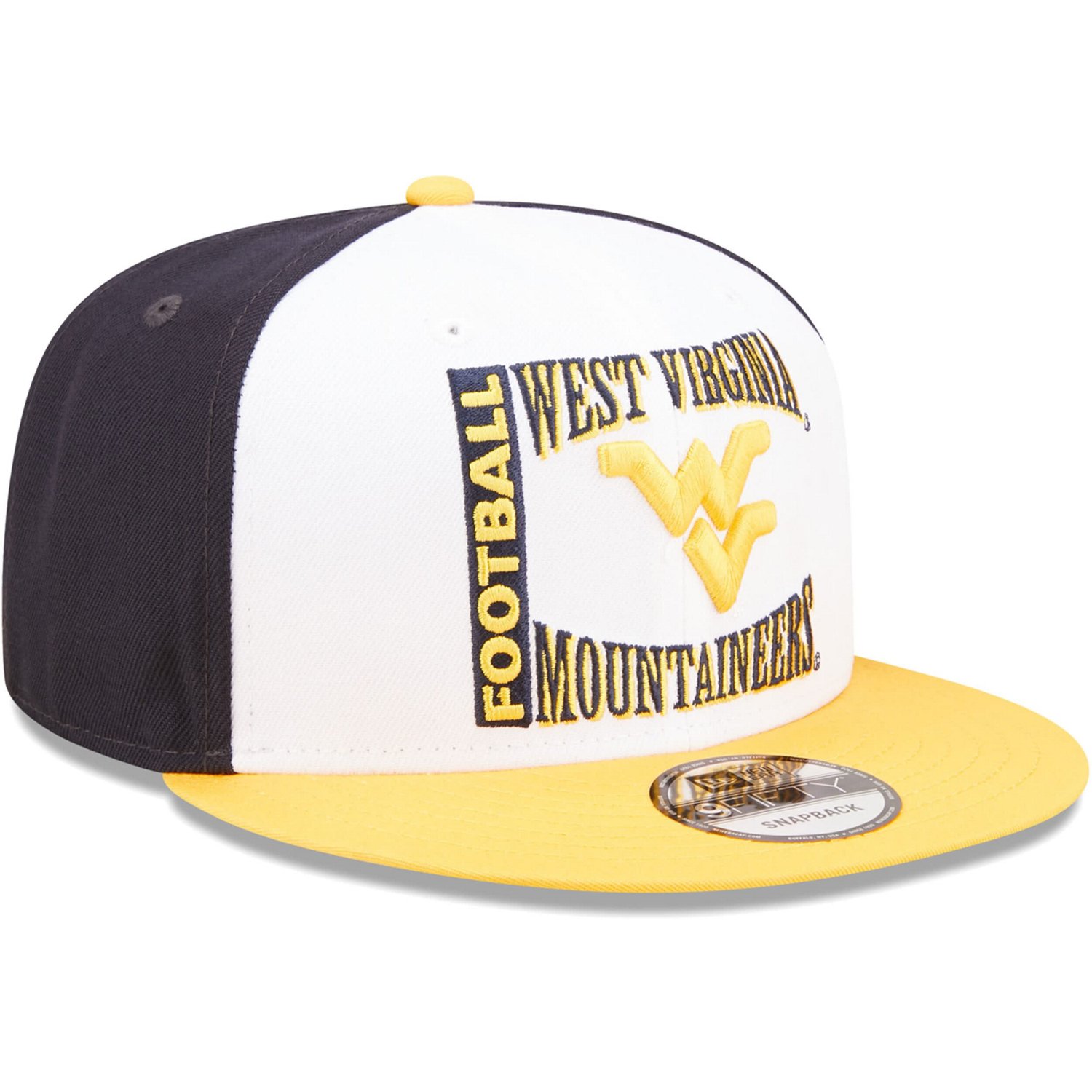 New Era / West Virginia Mountaineers Retro Sport 9FIFTY Snapback Hat - view number 3