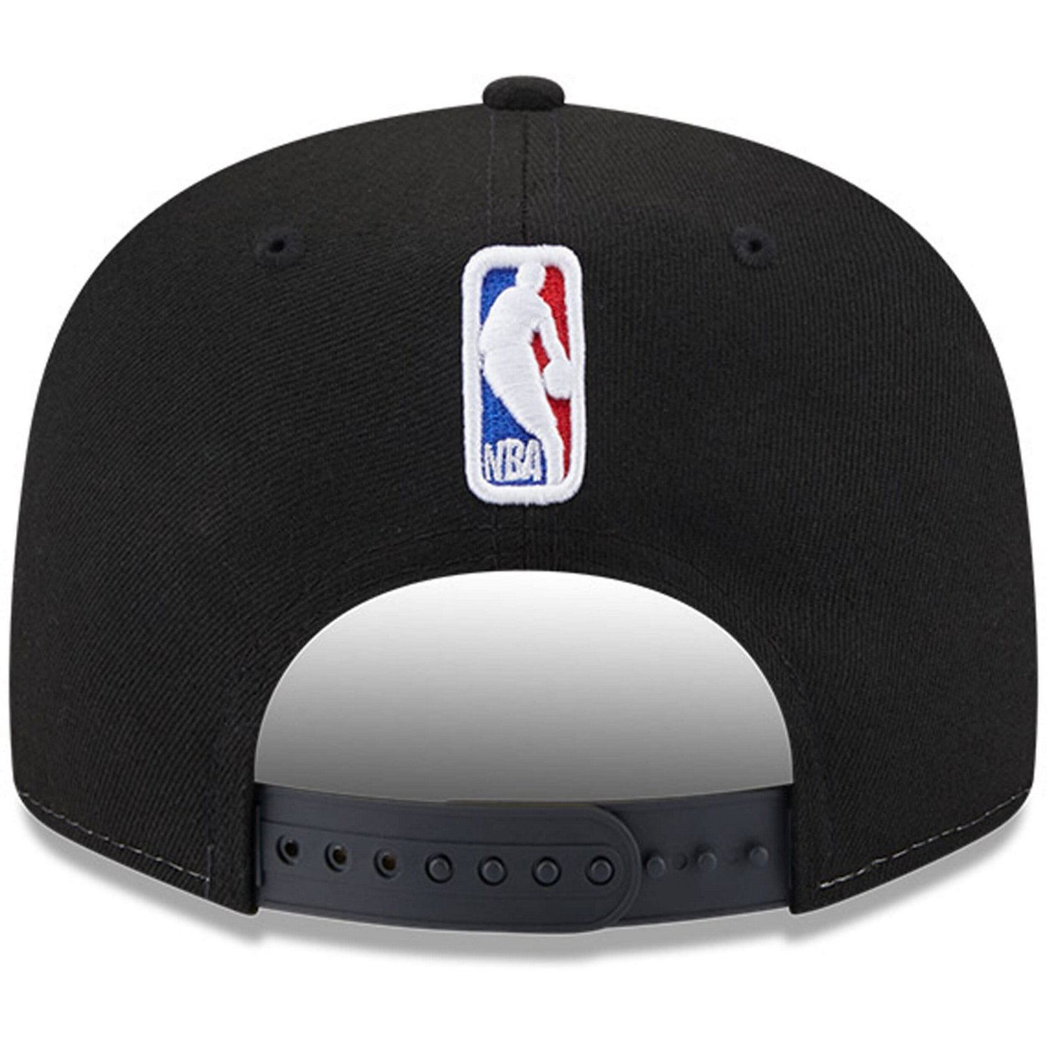 New Era /Black Brooklyn Nets Back Half 9FIFTY Snapback Hat - view number 4