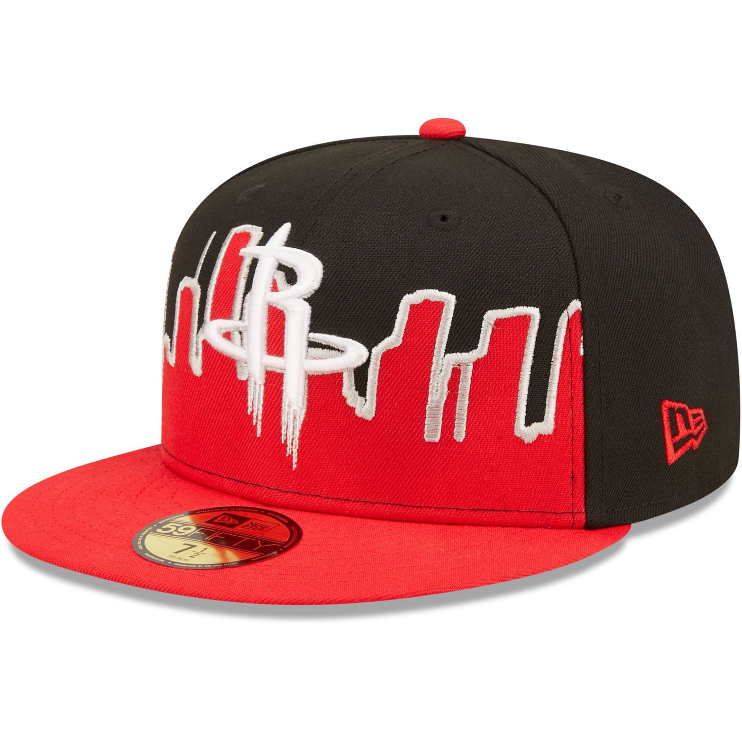 New Era /Black Houston Rockets 2022 Tip-Off 59FIFTY Fitted Hat - view number 3