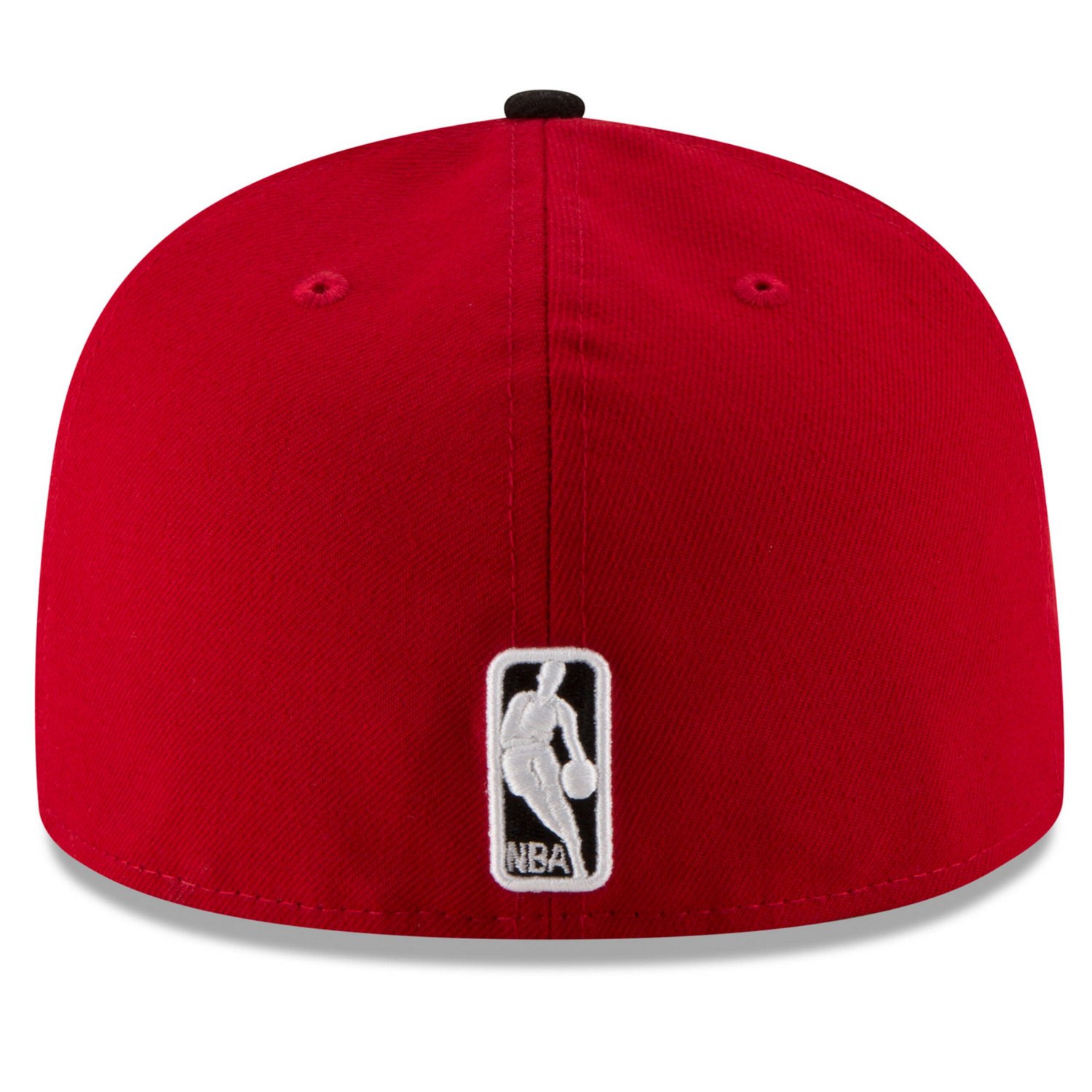 New Era /Black Houston Rockets Official Team Color 2Tone 59FIFTY Fitted Hat                                                      - view number 4