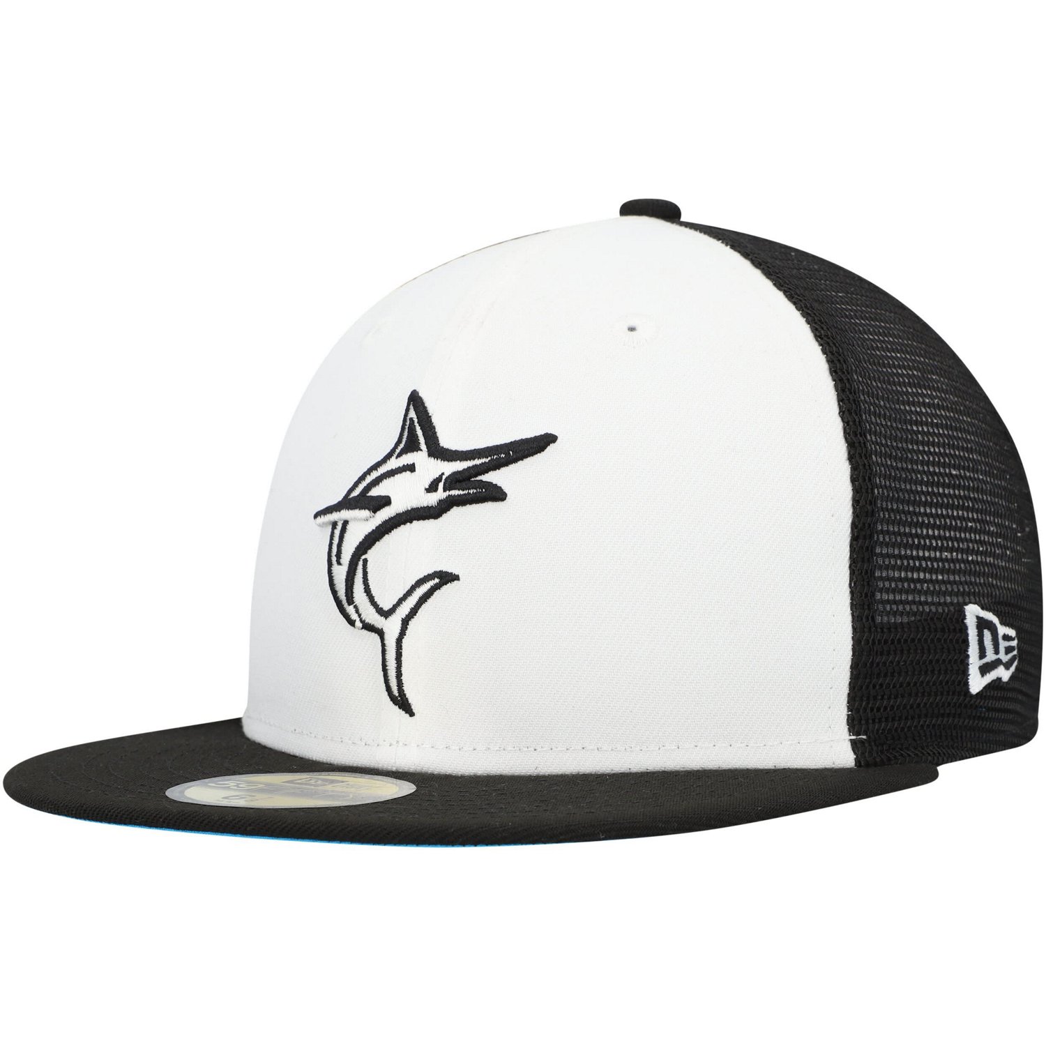 New Era /Black Miami Marlins 2023 On-Field Batting Practice 59FIFTY Fitted Hat                                                   - view number 1