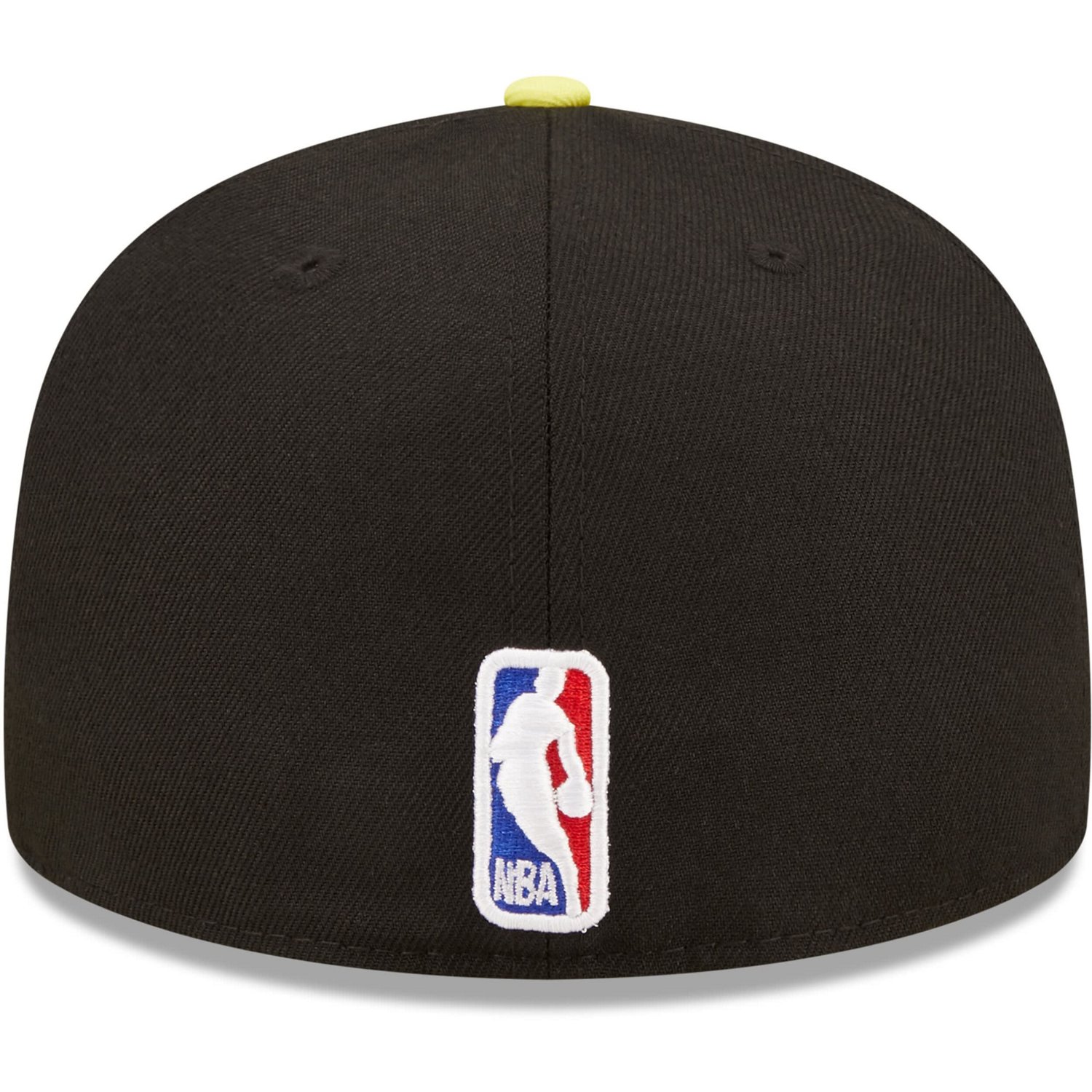 Men s New Era Gold Black Utah Jazz 2022 Tip Off 59FIFTY Fitted Hat