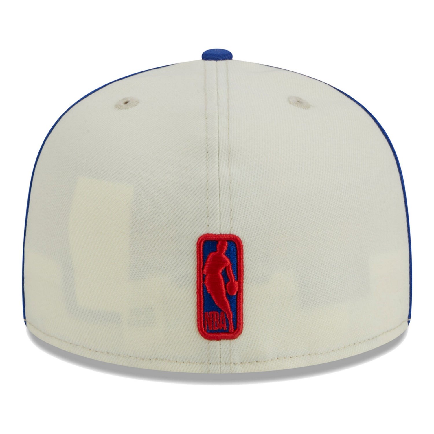 New Era /Blue Detroit Pistons Piping 2-Tone 59FIFTY Fitted Hat - view number 4