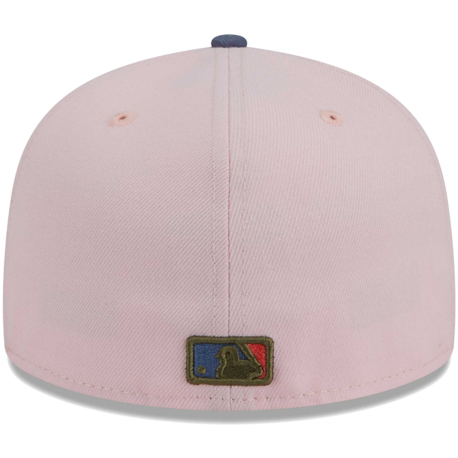 New Era /Blue New York Mets Olive Undervisor 59FIFTY Fitted Hat - view number 4