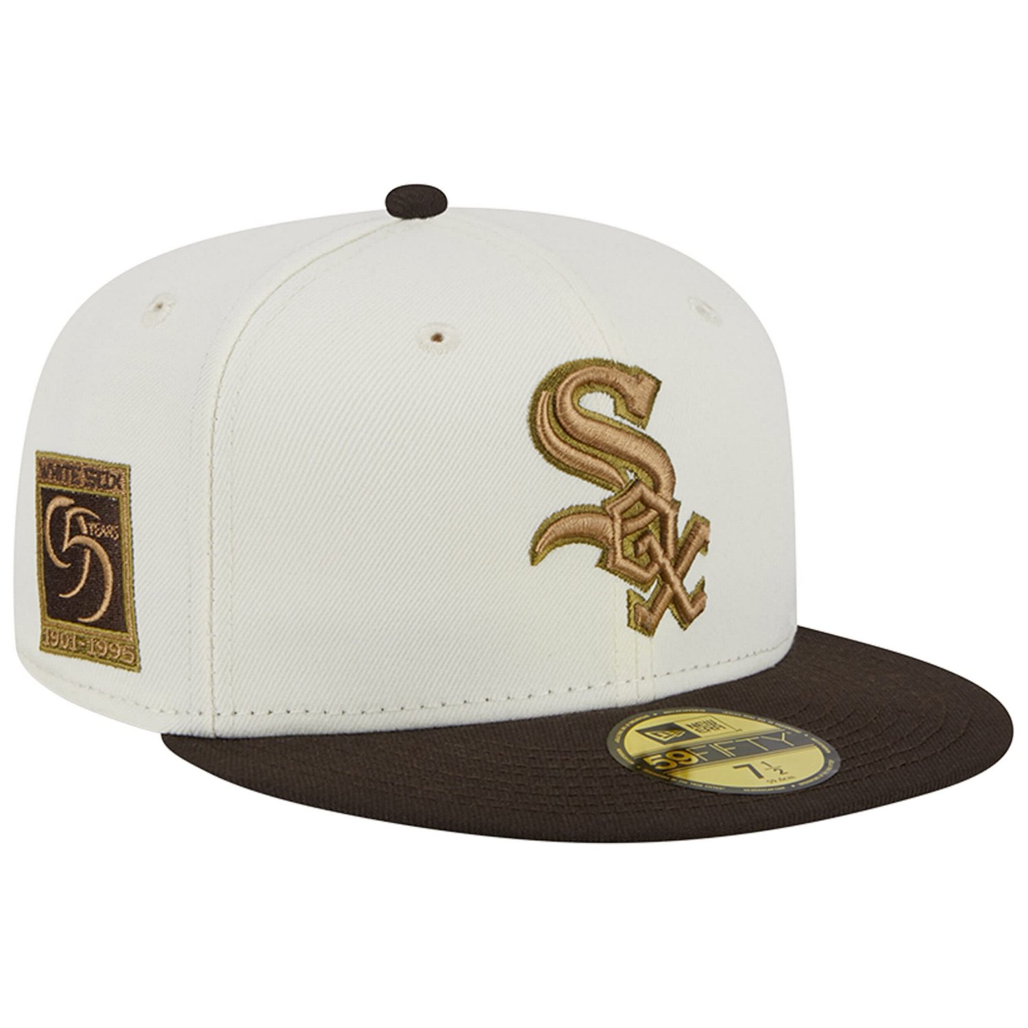 New Era /Brown Chicago Sox 95th Team Anniversary 59FIFTY Fitted Hat                                                              - view number 1