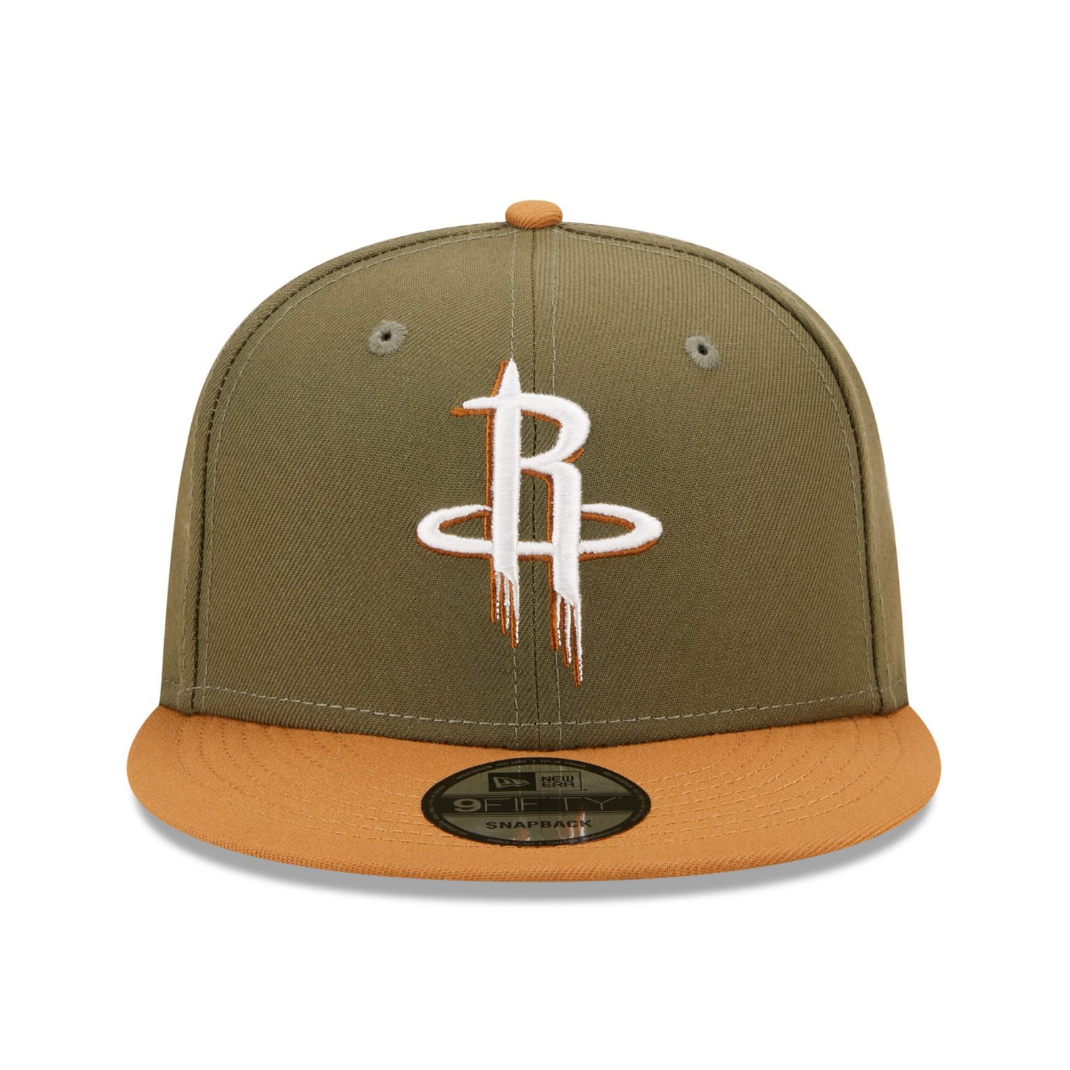 New Era /Brown Houston Rockets Two-Tone Color Pack 9FIFTY Snapback Hat - view number 2