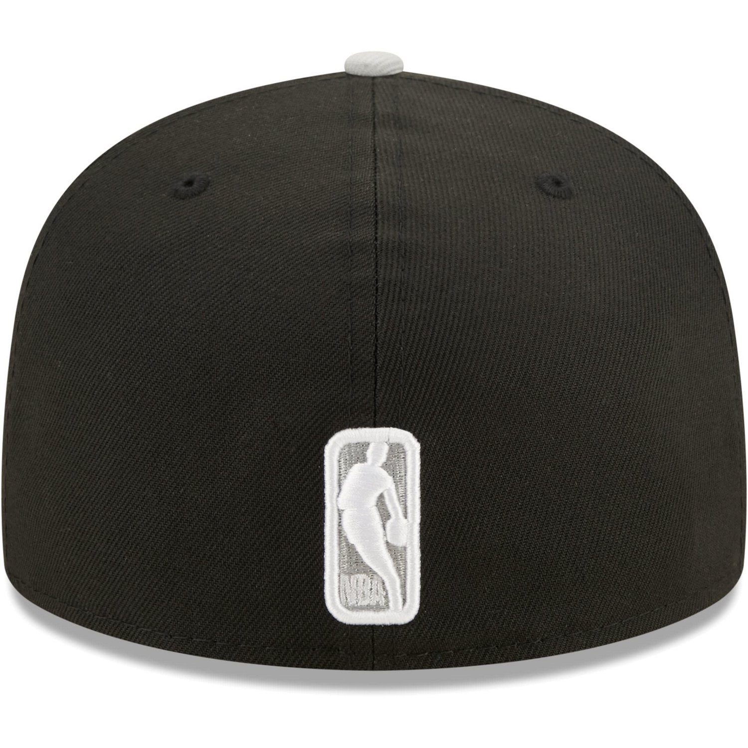 New Era /Gray Brooklyn Nets Two-Tone Color Pack 59FIFTY Fitted Hat - view number 4