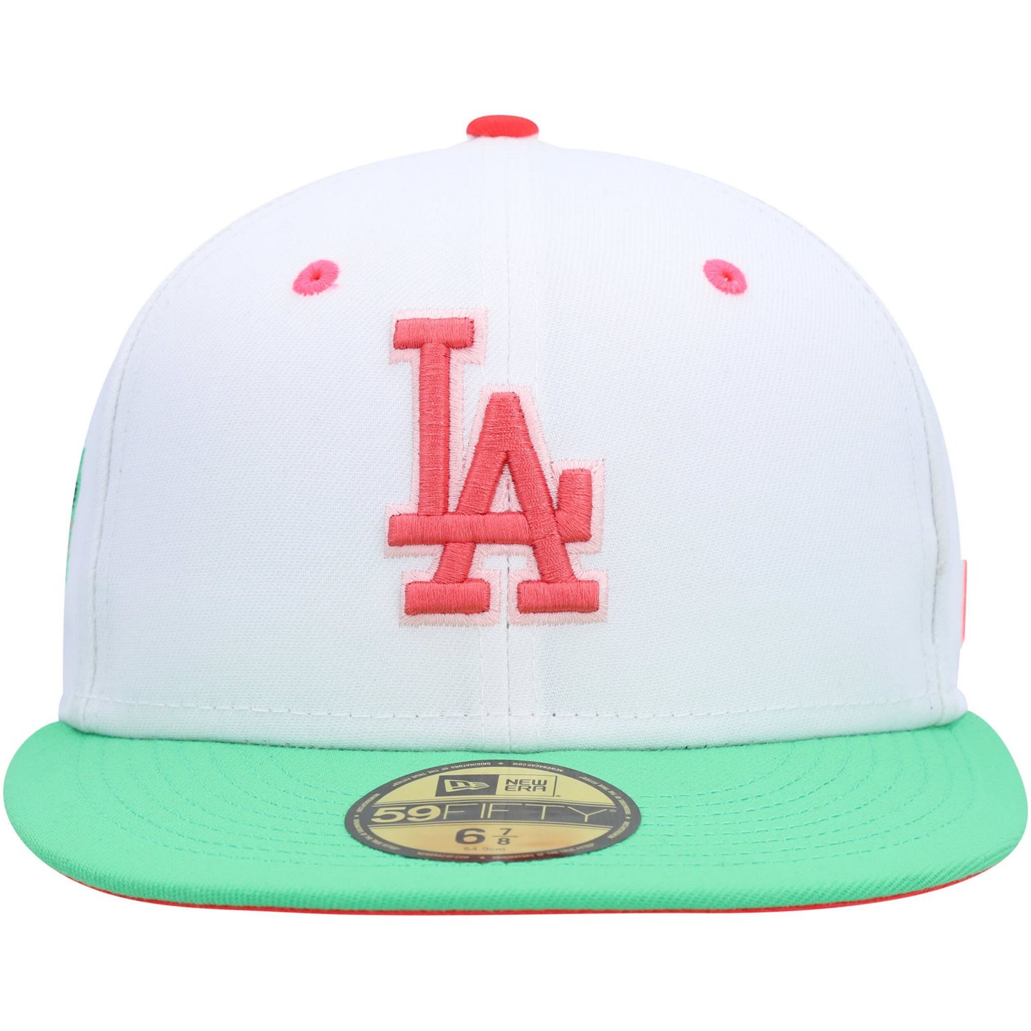 New Era /Green Los Angeles Dodgers Watermelon Lolli 59FIFTY Fitted Hat - view number 2