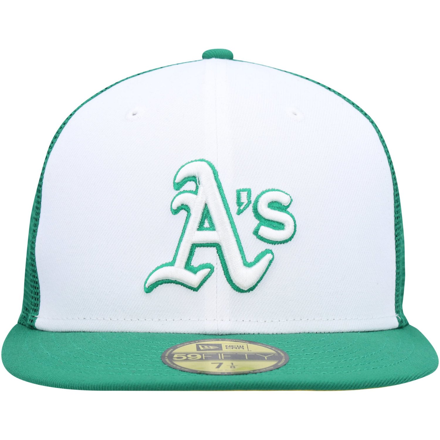 New Era /Green Oakland Athletics 2023 On-Field Batting Practice 59FIFTY Fitted Hat                                               - view number 2