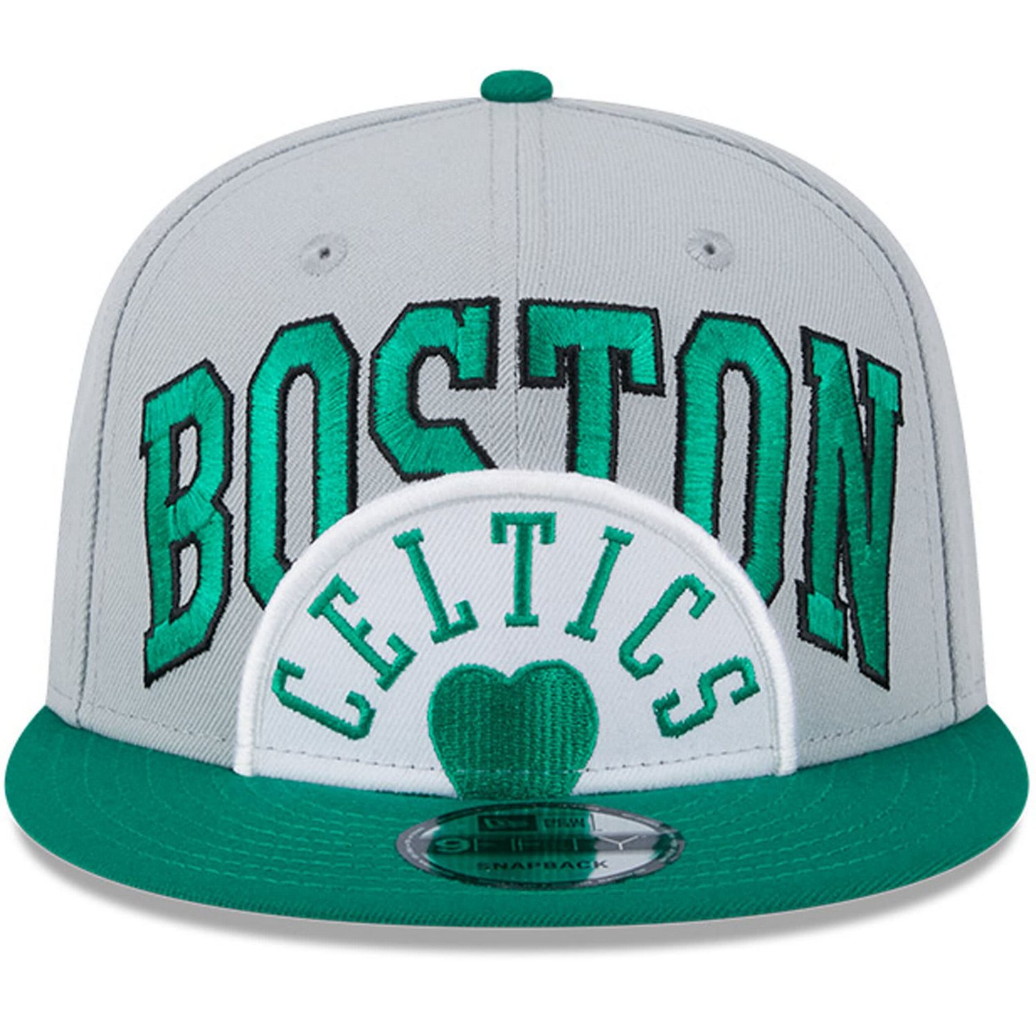 New Era /Kelly Boston Celtics Tip-Off Two-Tone 9FIFTY Snapback Hat - view number 2