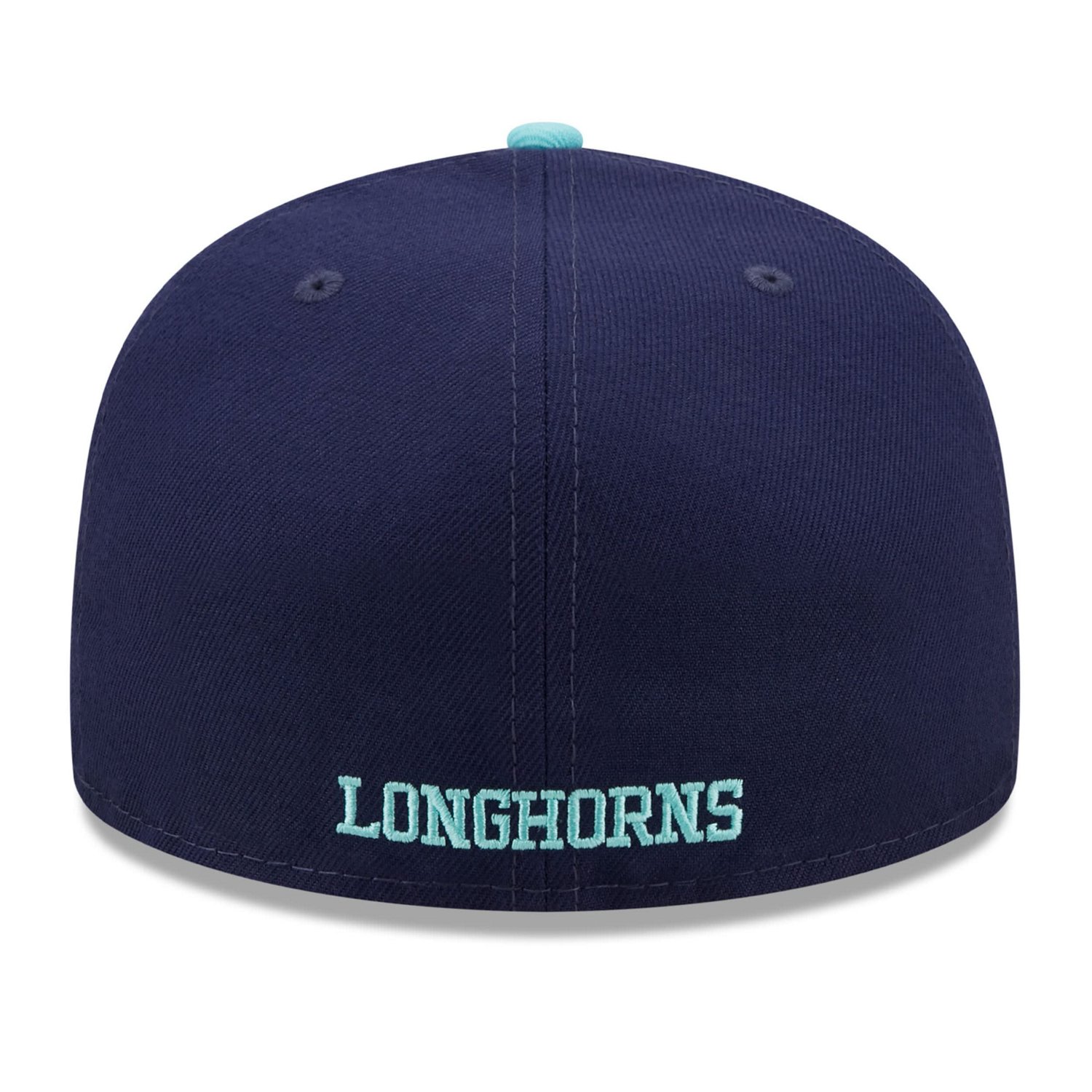 New Era /Light Blue Texas Longhorns 59FIFTY Fitted Hat