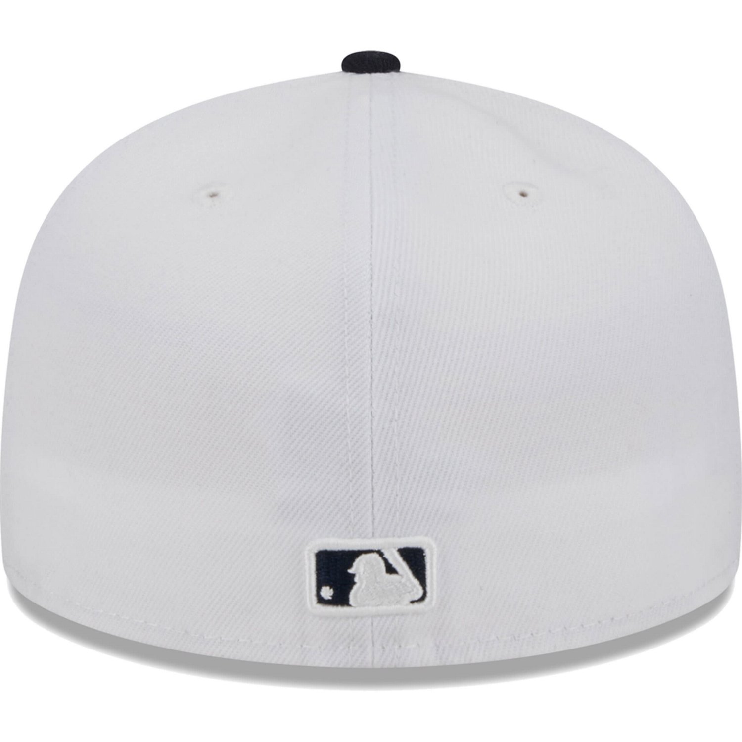 New Era /Navy Atlanta Braves Optic 59FIFTY Fitted Hat - view number 4